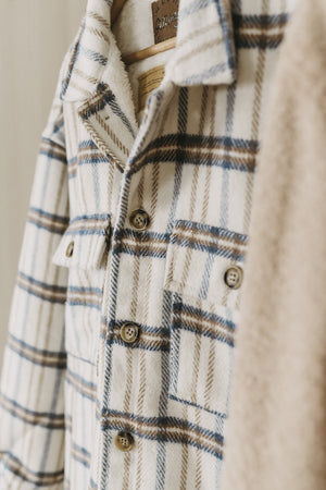 Bransby - White Flannel Jacket