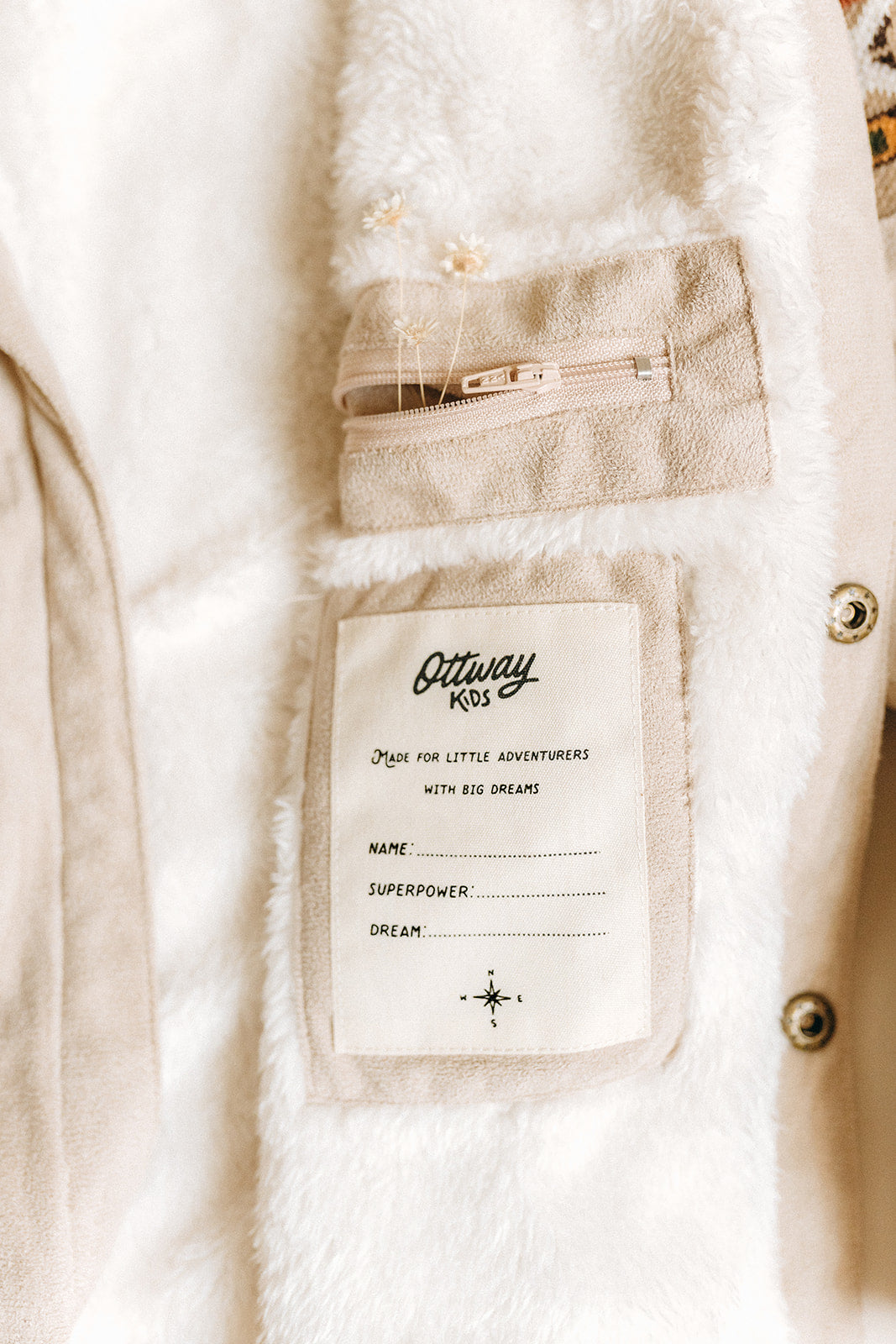The Cream Rarebird Jacket - Kids
