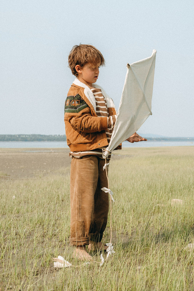 The Brown Rarebird Jacket - Kids