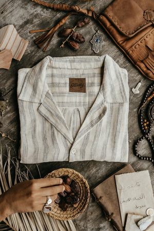 Walter Multi Stripe 180's Classic Shirt, The superfine two-…