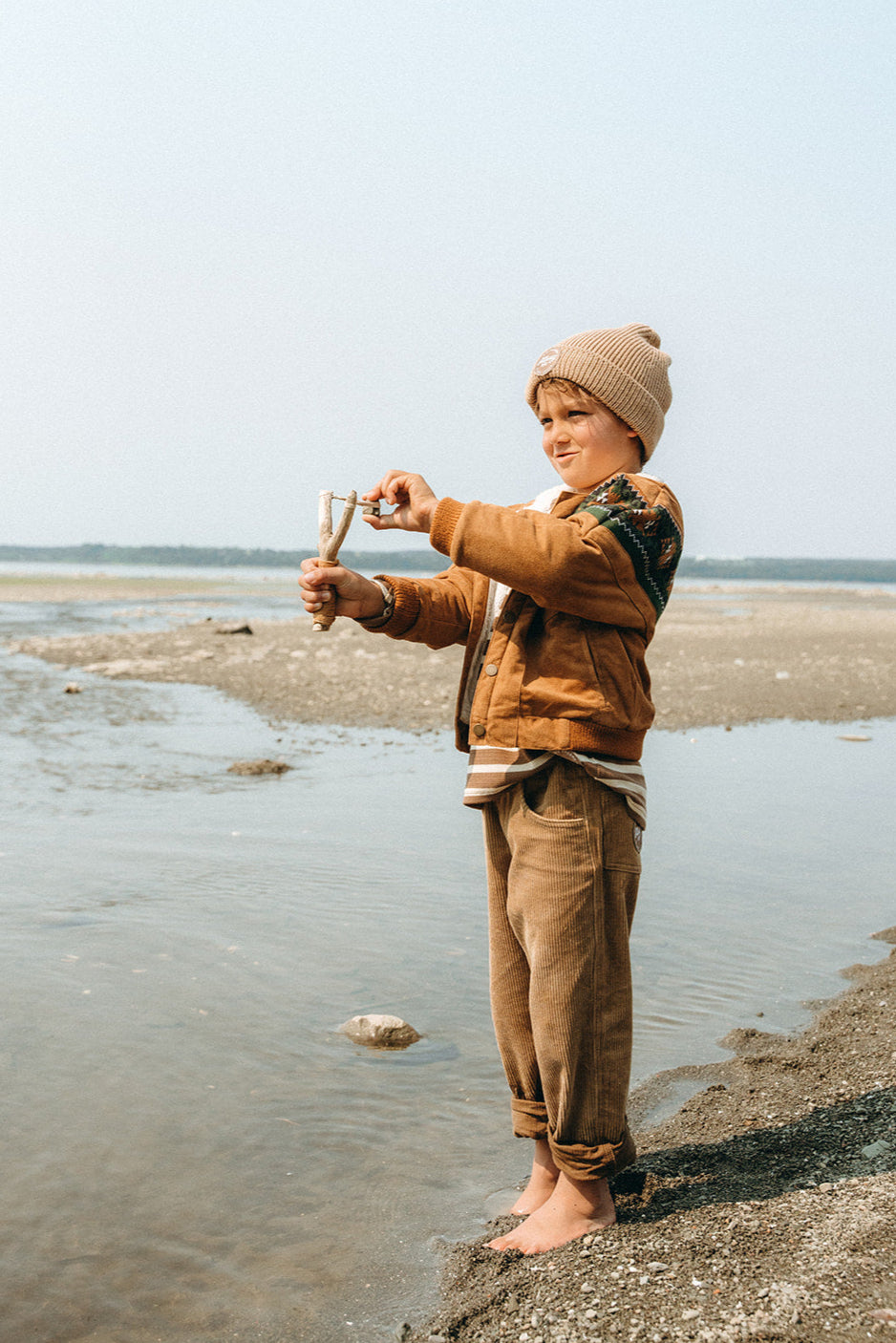 The Brown Rarebird Jacket - Kids