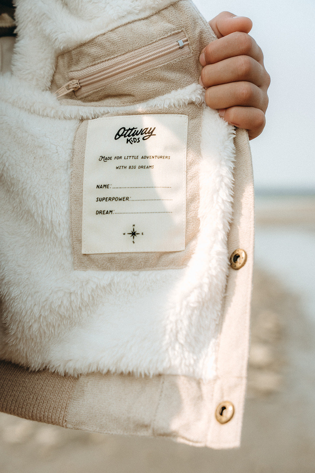 The Cream Rarebird Jacket - Kids
