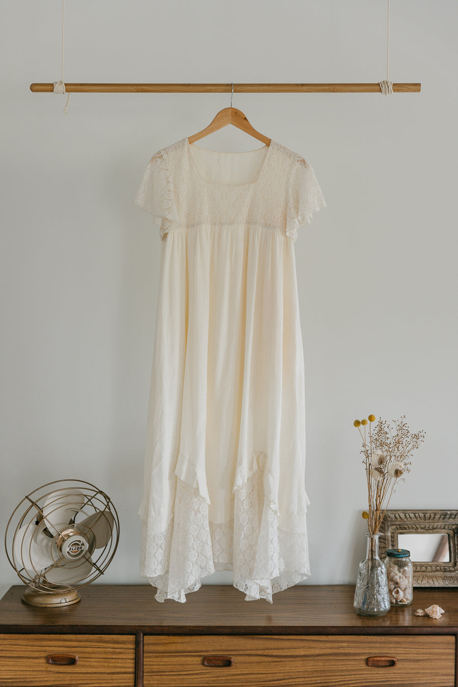 Allegra - Boho Lace Maxi Dress