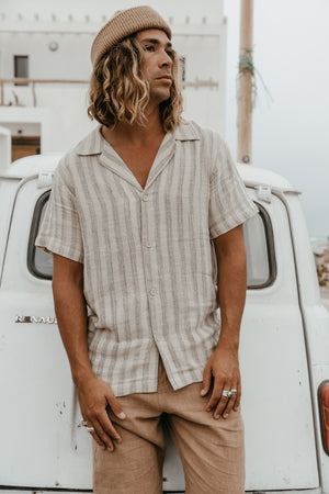 Walter Multi Stripe 180's Classic Shirt, The superfine two-…