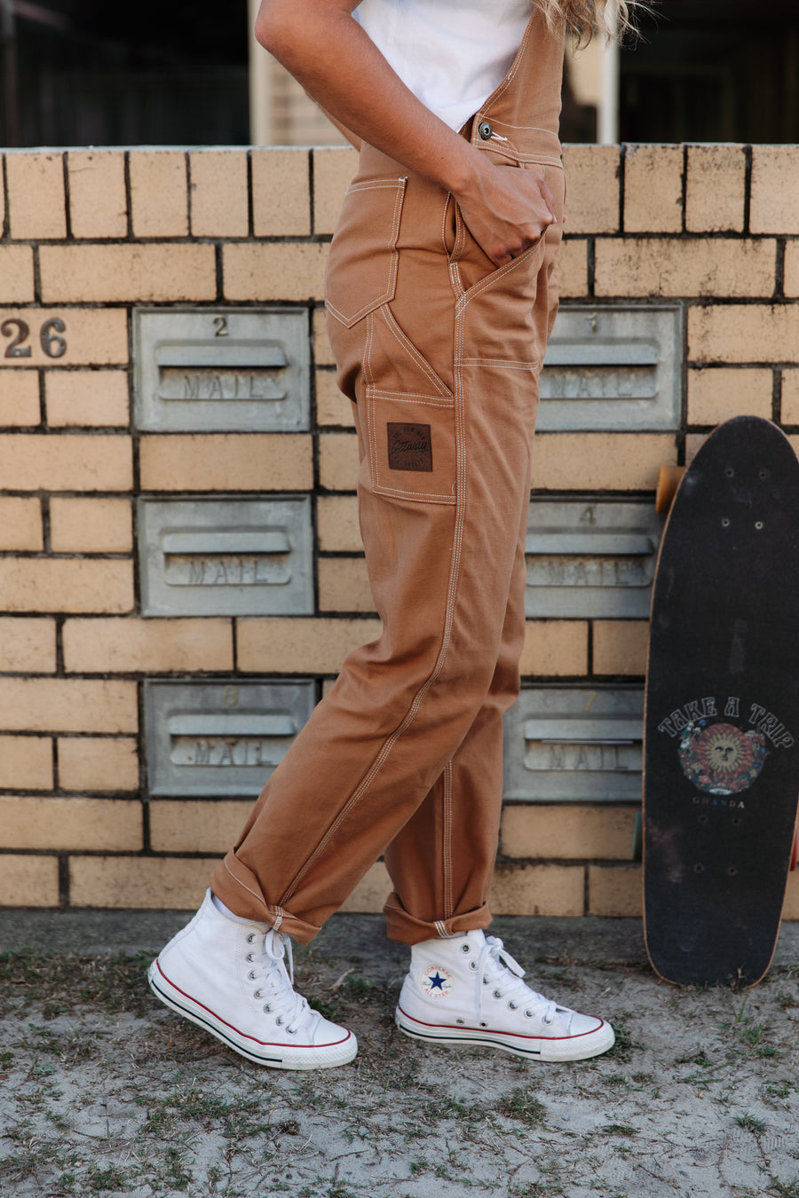 JACKS - Unisex Brown Overalls