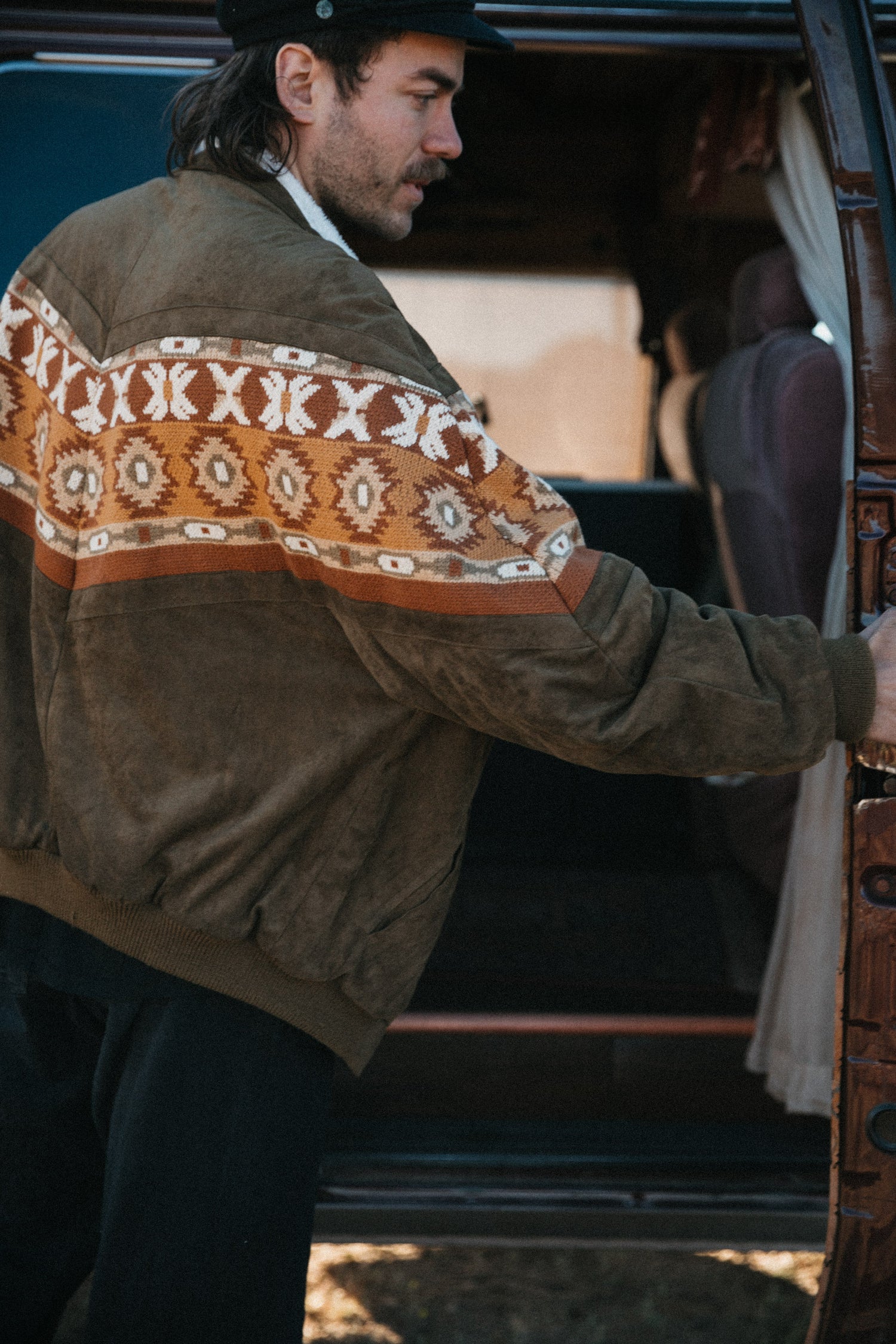 A Rare Bird Soft Ruffle Patch Jacket