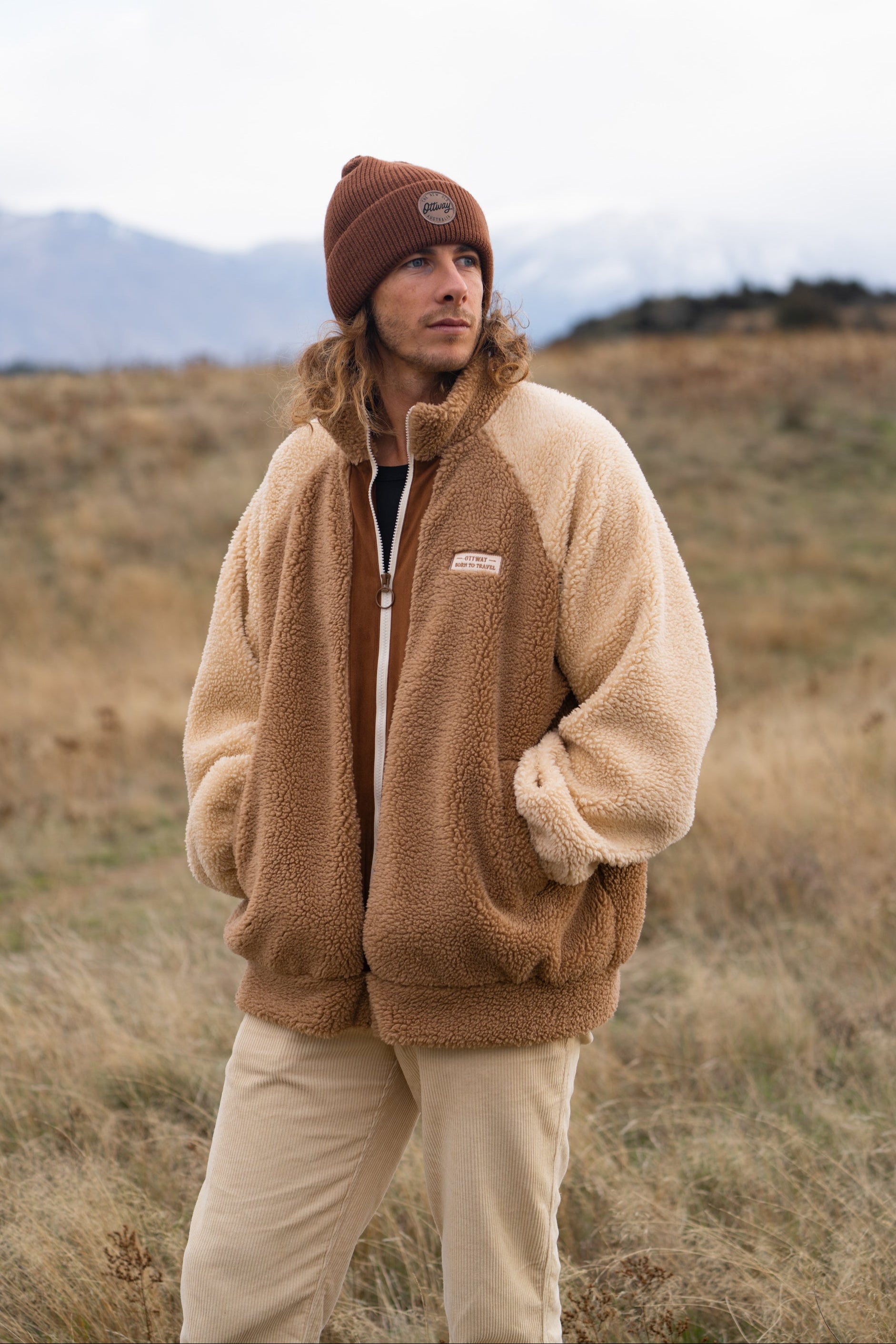 ジャケット・アウター echeveria alpaca wool trip jkt OVY OVY