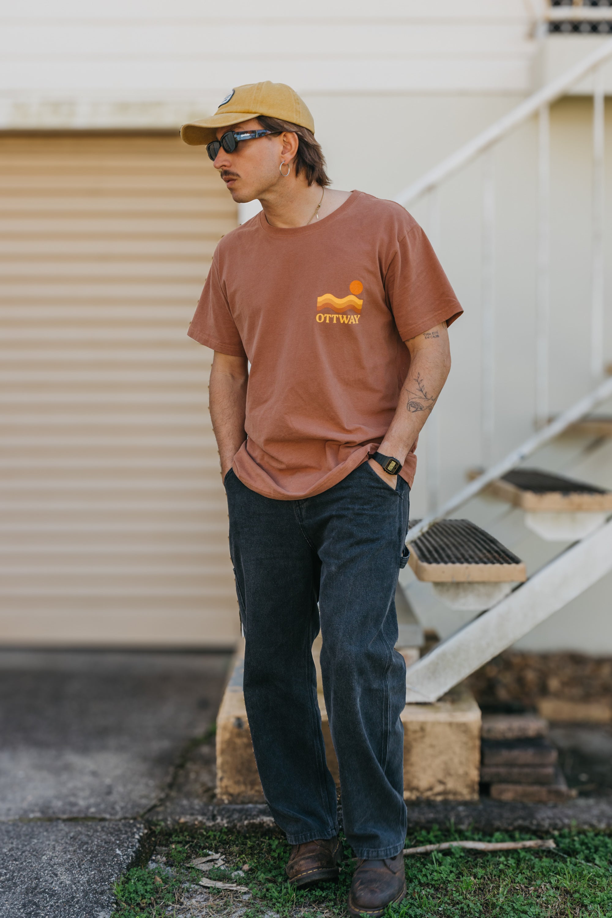 Basecamp Ottway T-shirt - Brown
