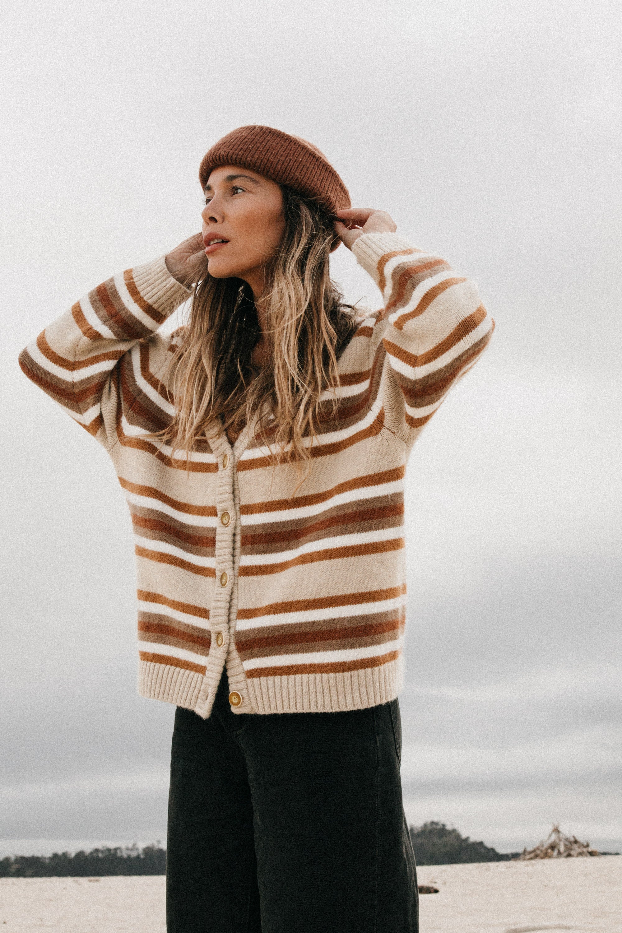 Brown Beanie