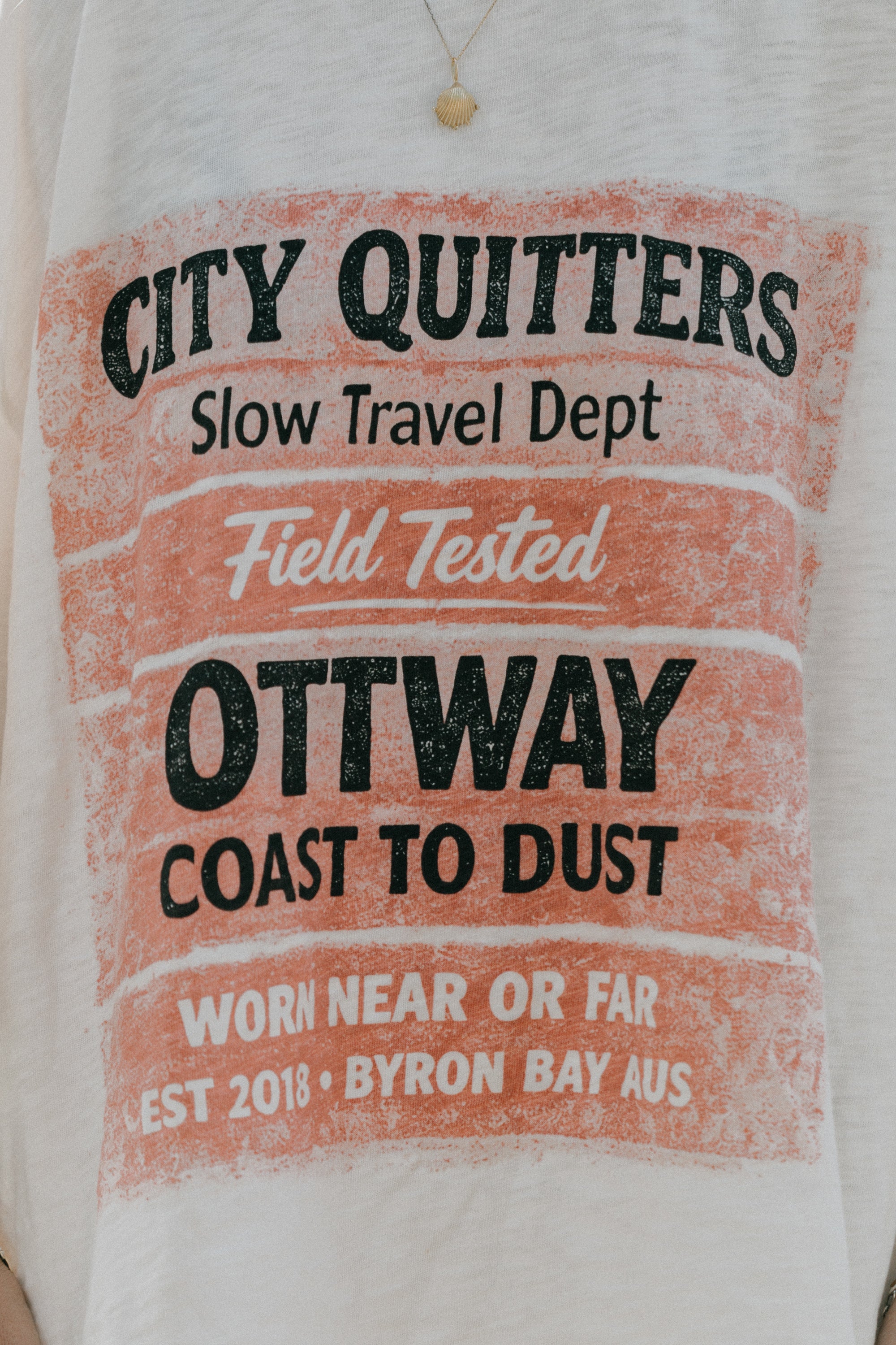 City Quitters Oversized Unisex T-Shirt - White