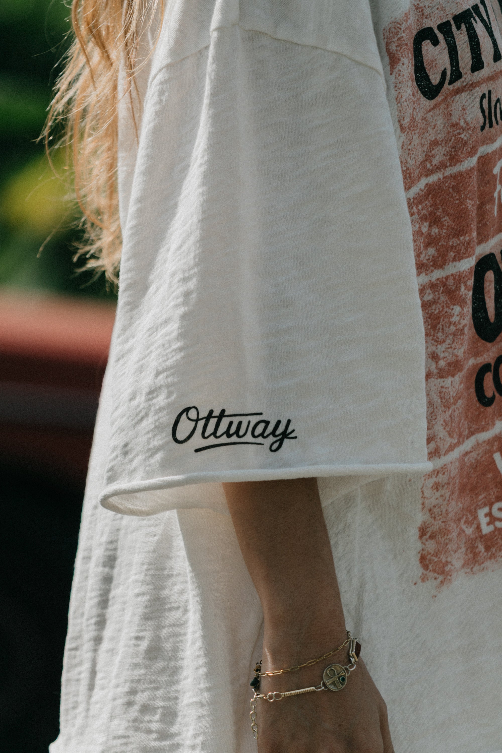 City Quitters Oversized Unisex T-Shirt - White