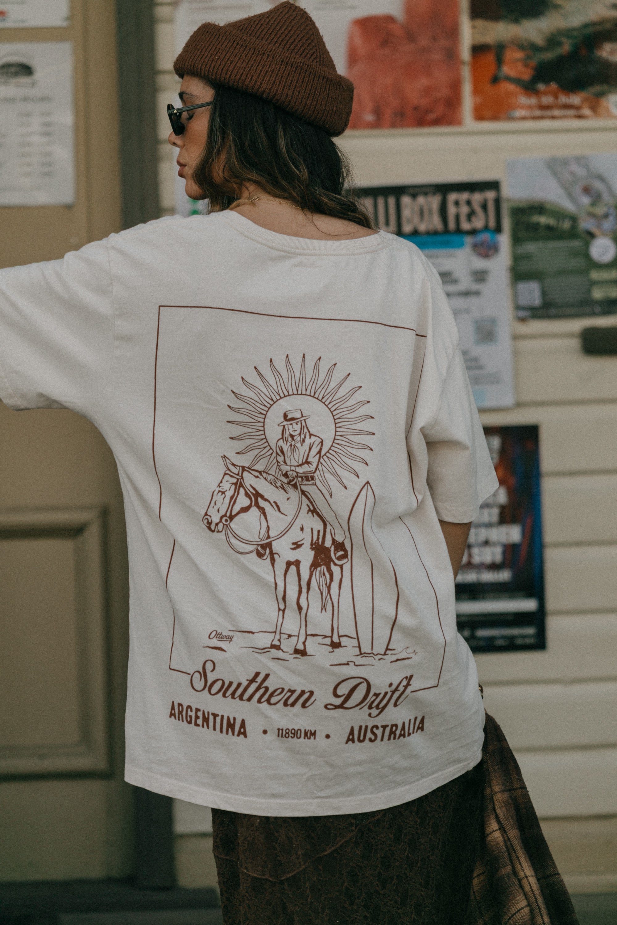 Southern Drift Unisex T-Shirt - Off-White