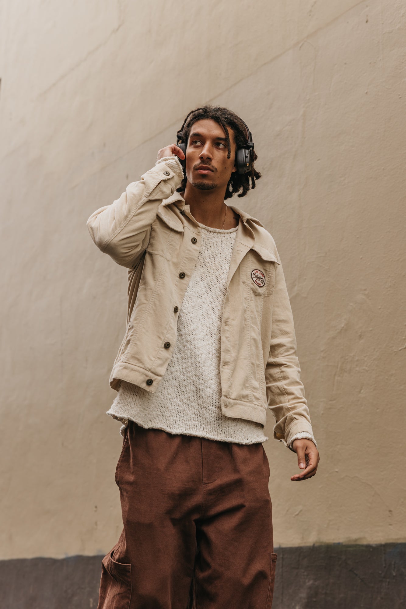 Sierra Wide-Neck Knit - Natural White