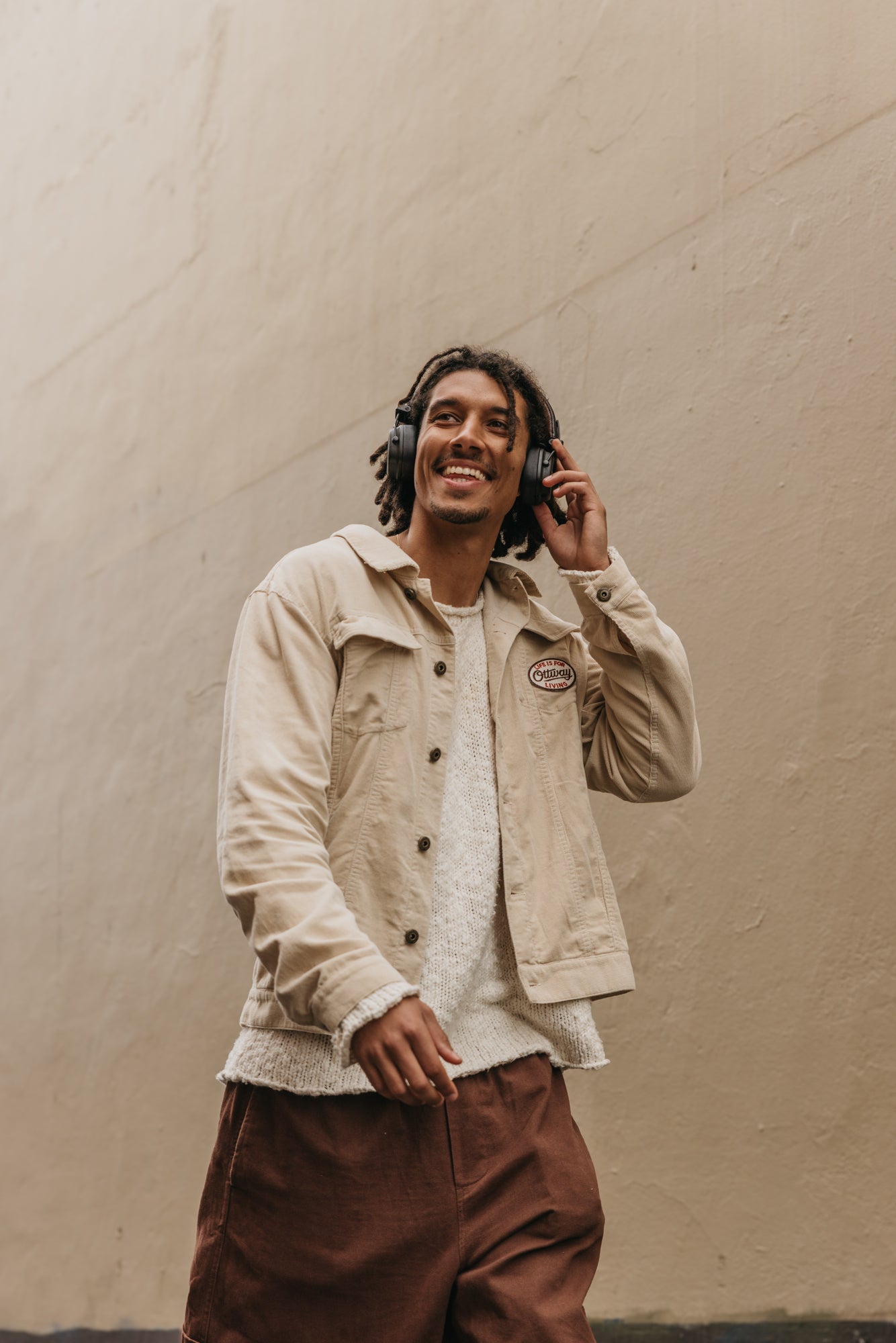 Lowkey Corduroy Jacket - Cream