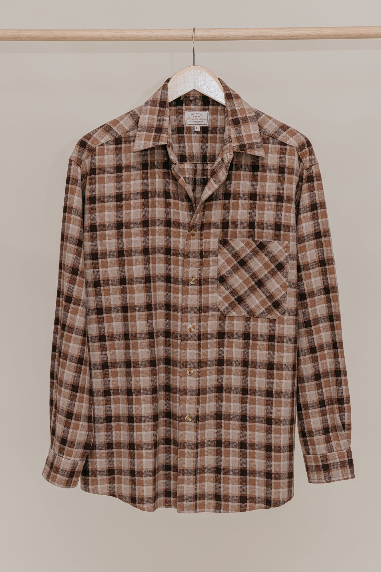 Cooper Plaid Shirt - Brown