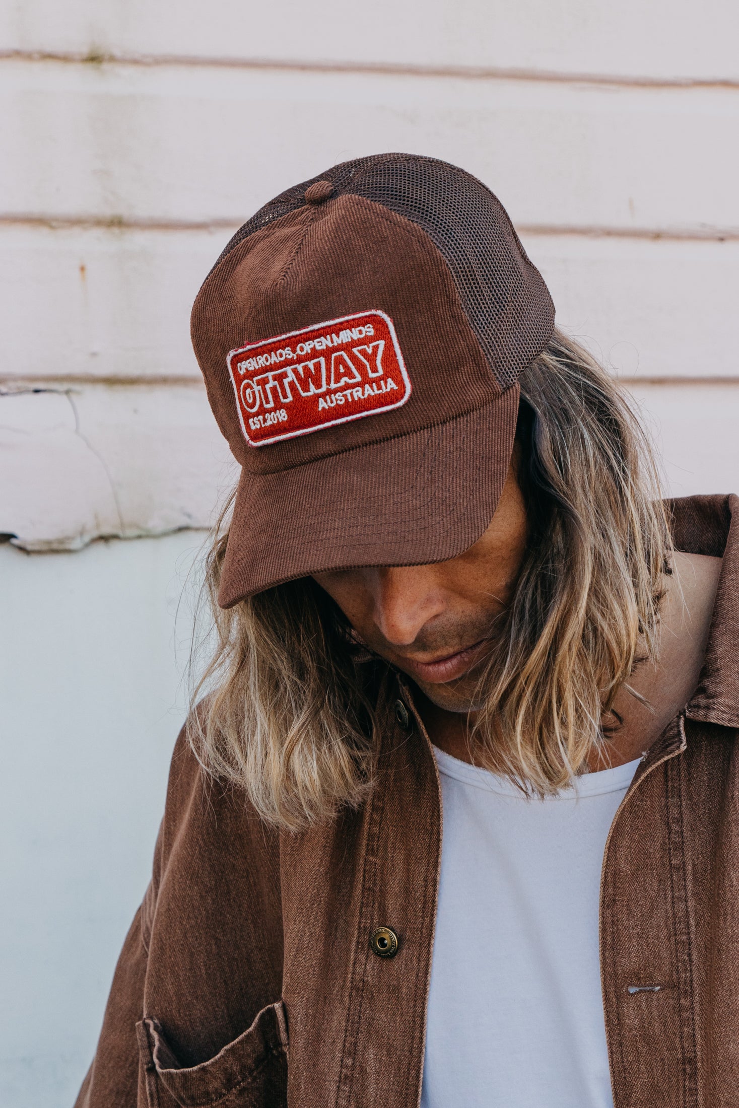 The Outpost Trucker Cap - Dark Brown