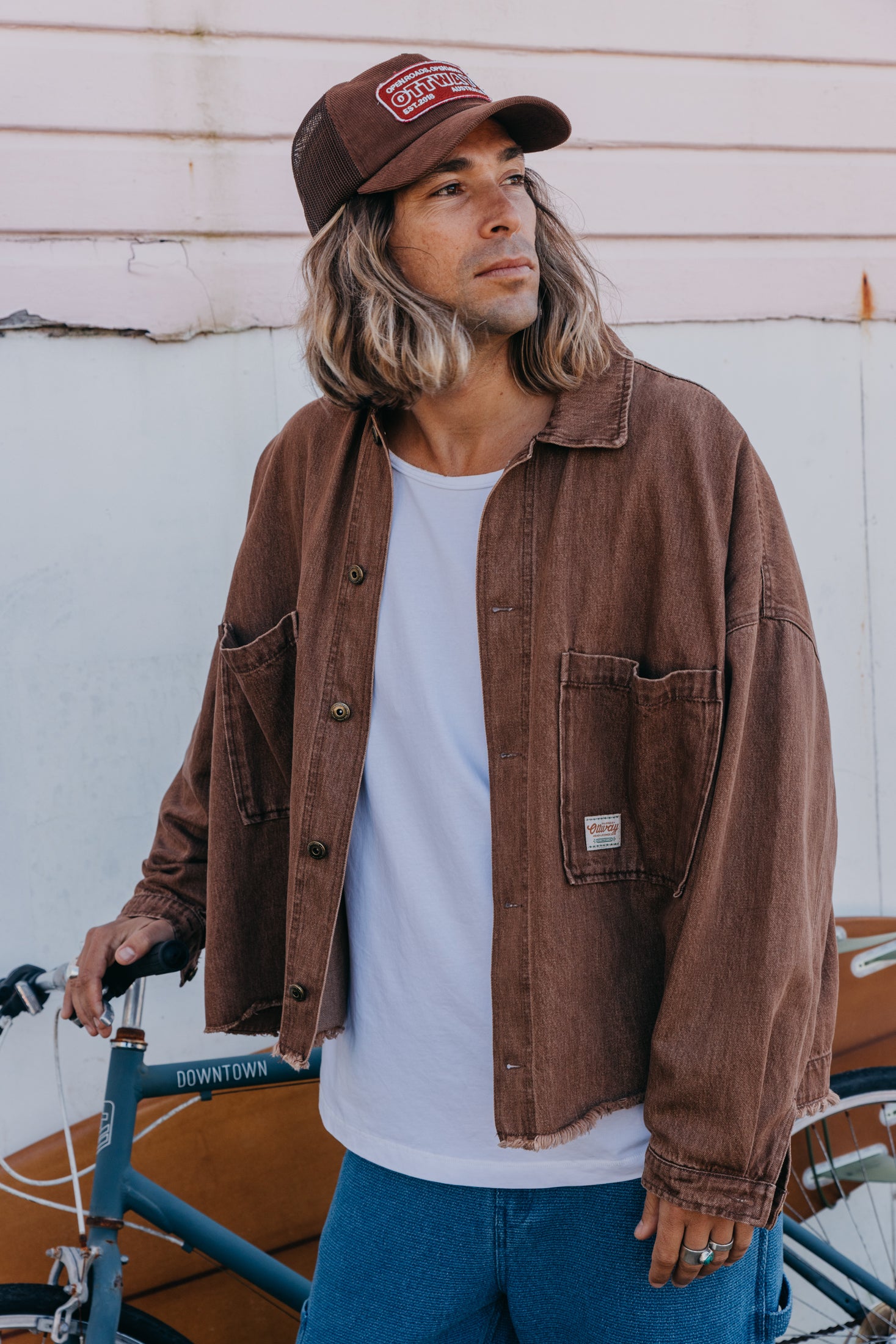 The Outpost Trucker Cap - Dark Brown