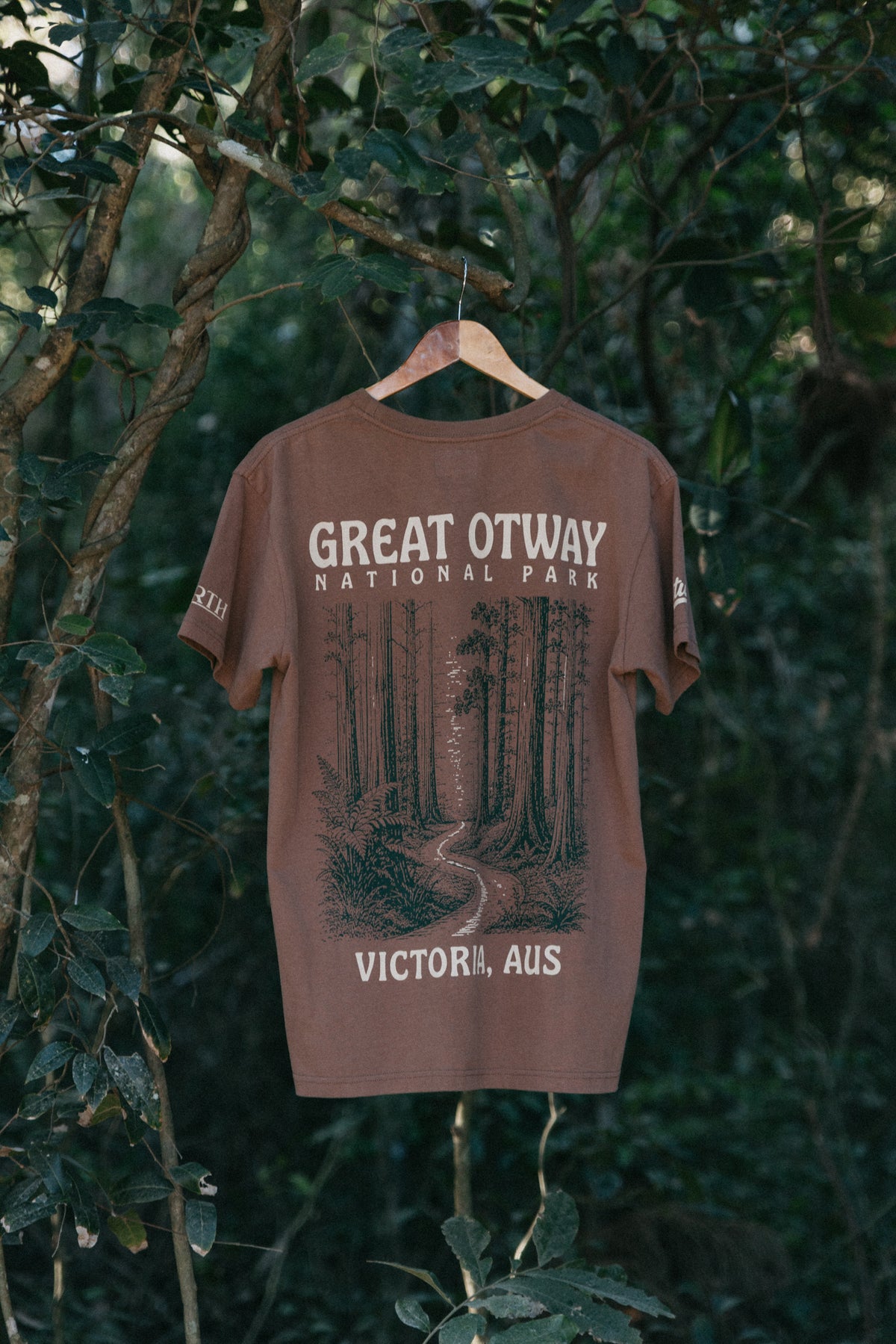 Great Otway National Park T-Shirt - Brown