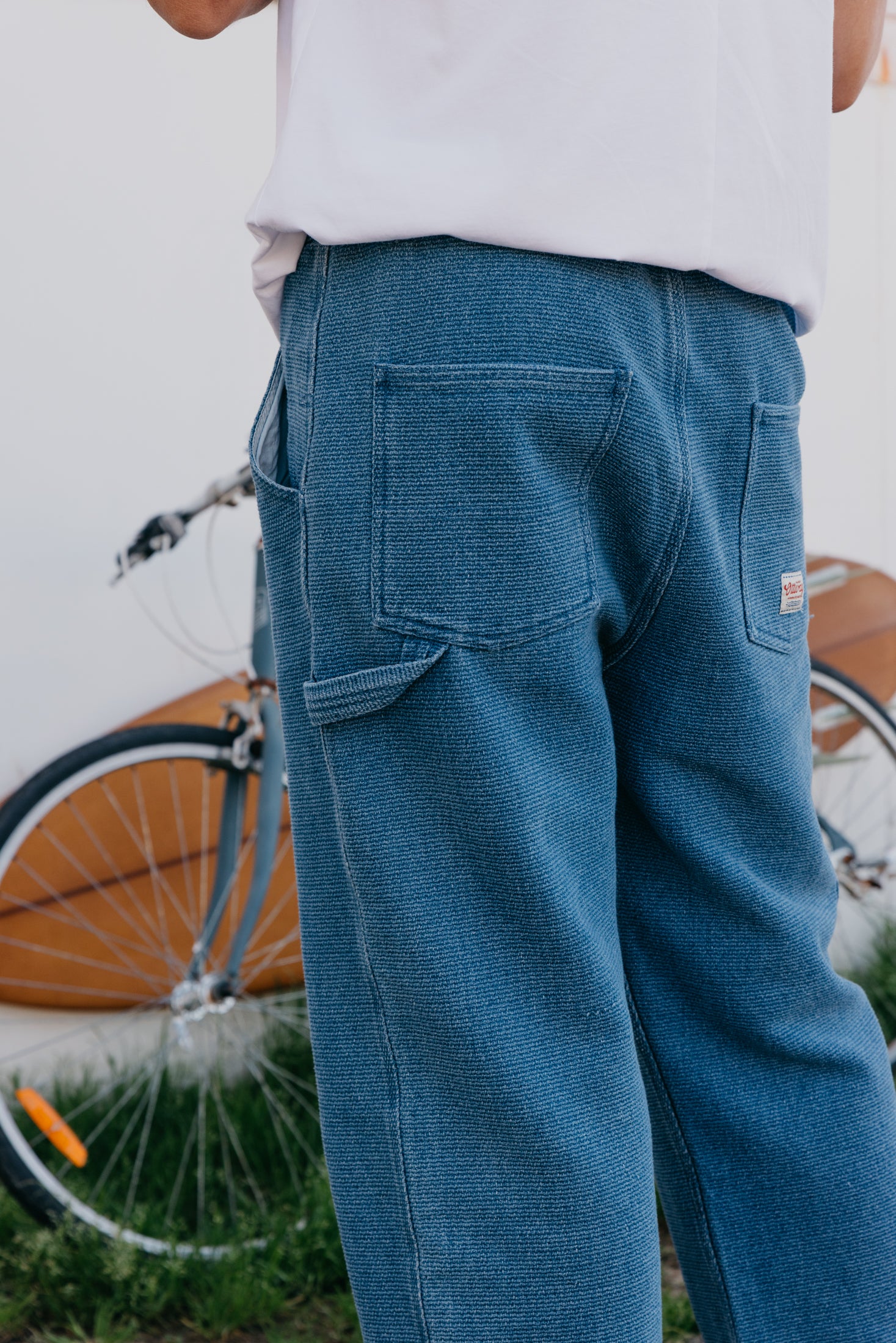 OTTWAY's® Textured Baggy Jeans
