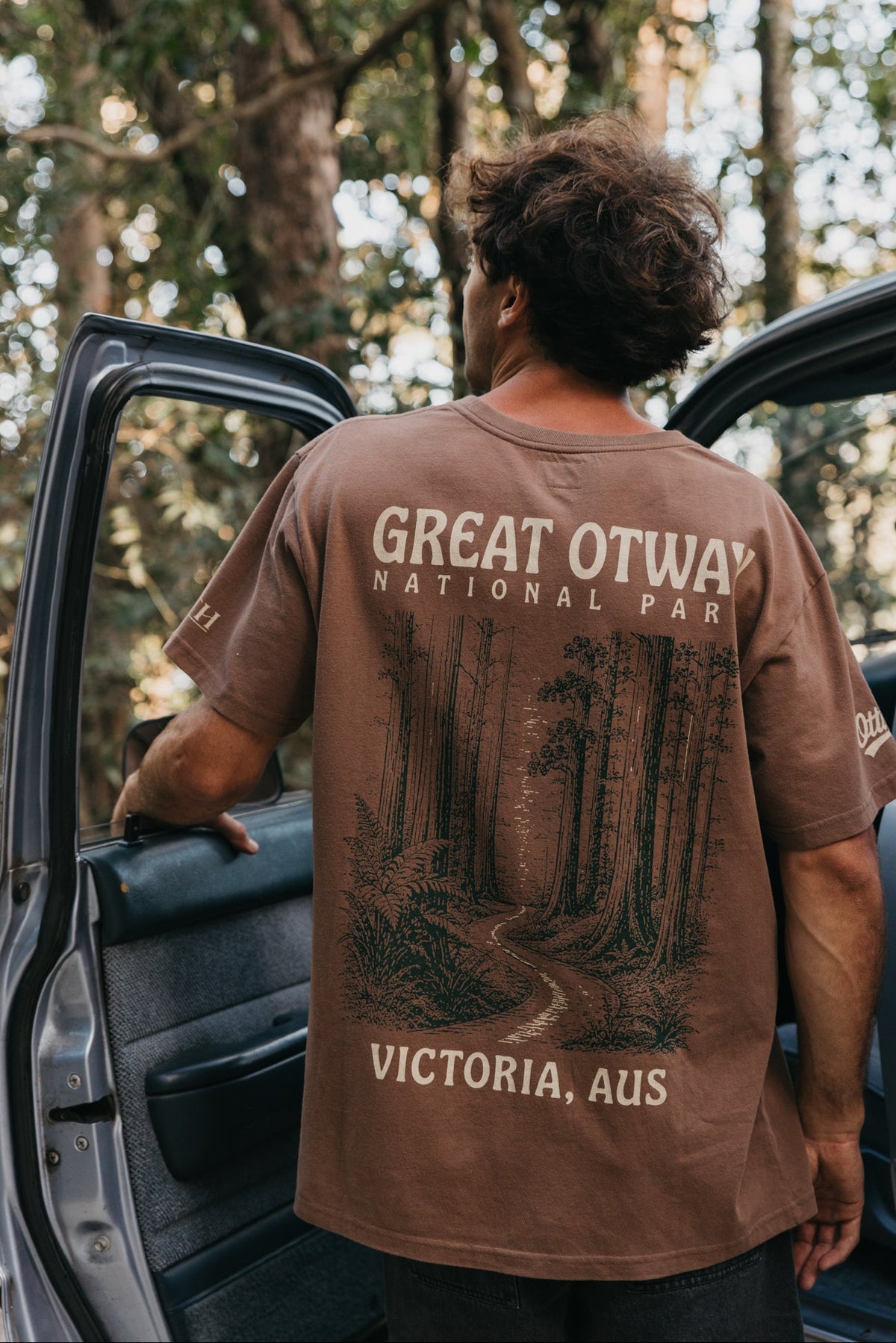 Great Otway National Park T-Shirt - Brown