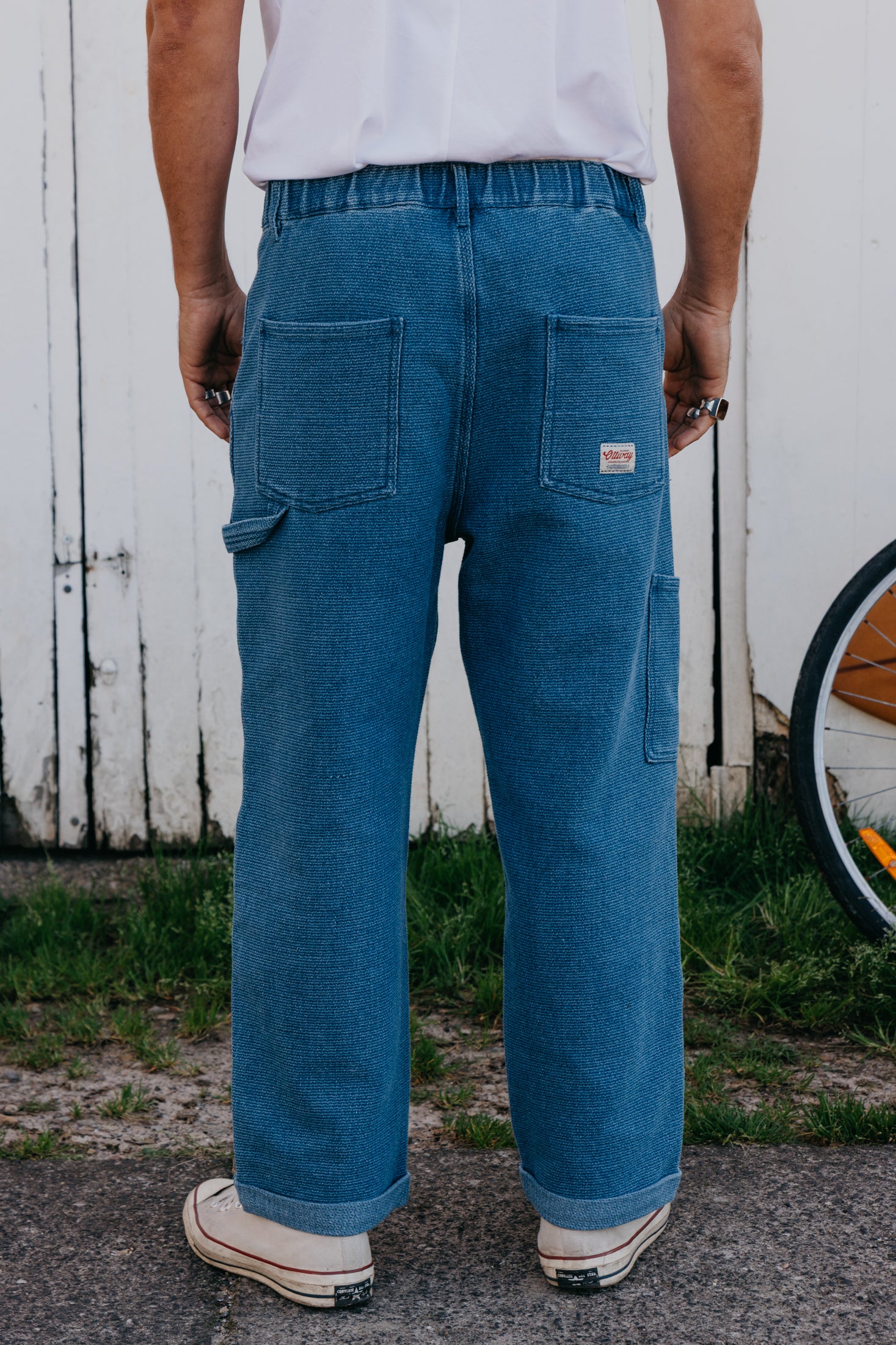 OTTWAY's® Textured Baggy Jeans