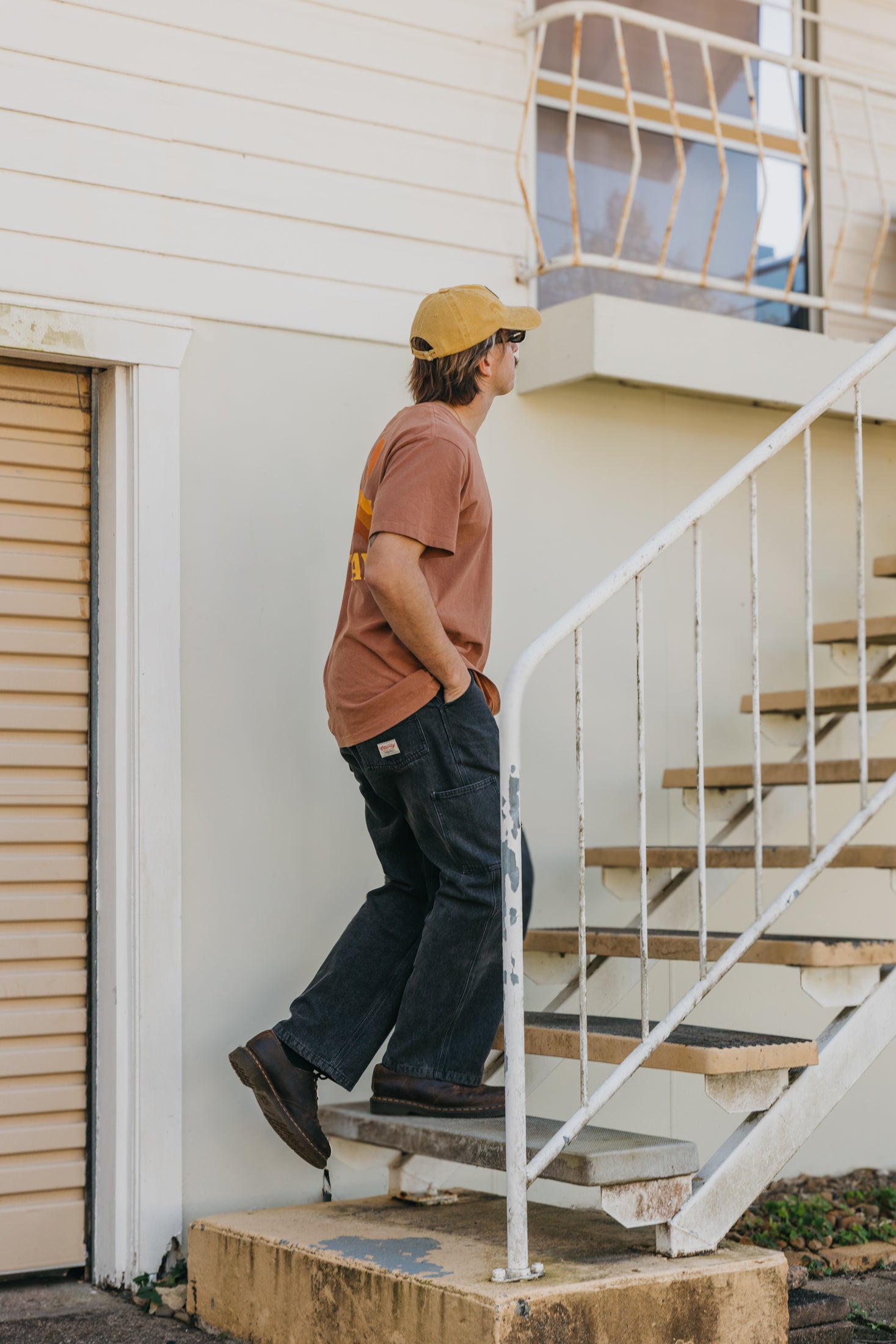JMM Series - Black Washed Baggy Jeans