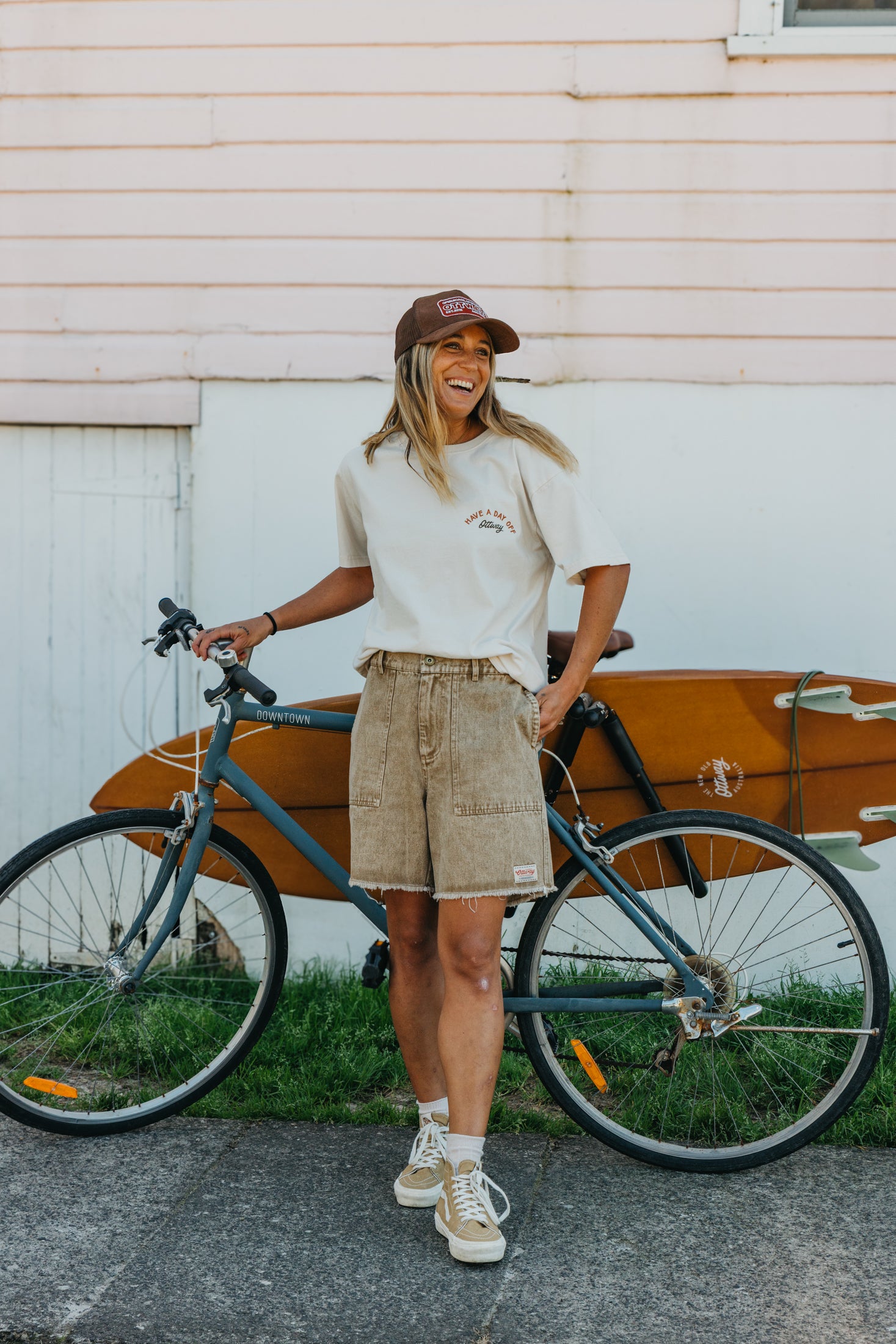Have a Day Off Unisex T-Shirt - Beige