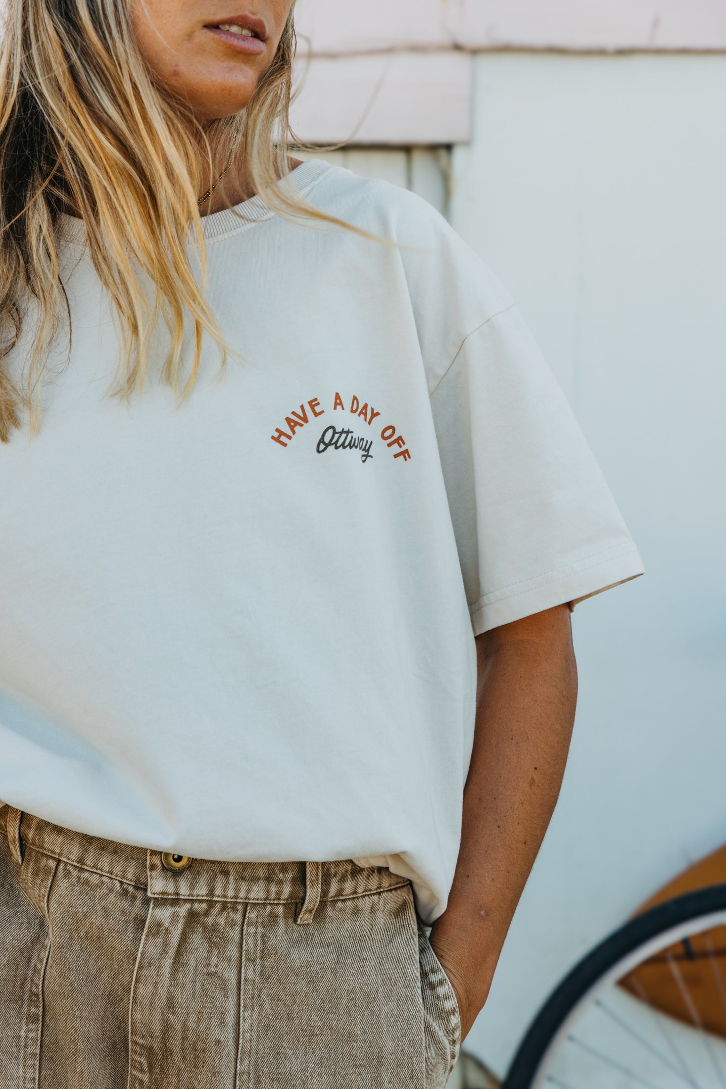 Have a Day Off Unisex T-Shirt - Beige