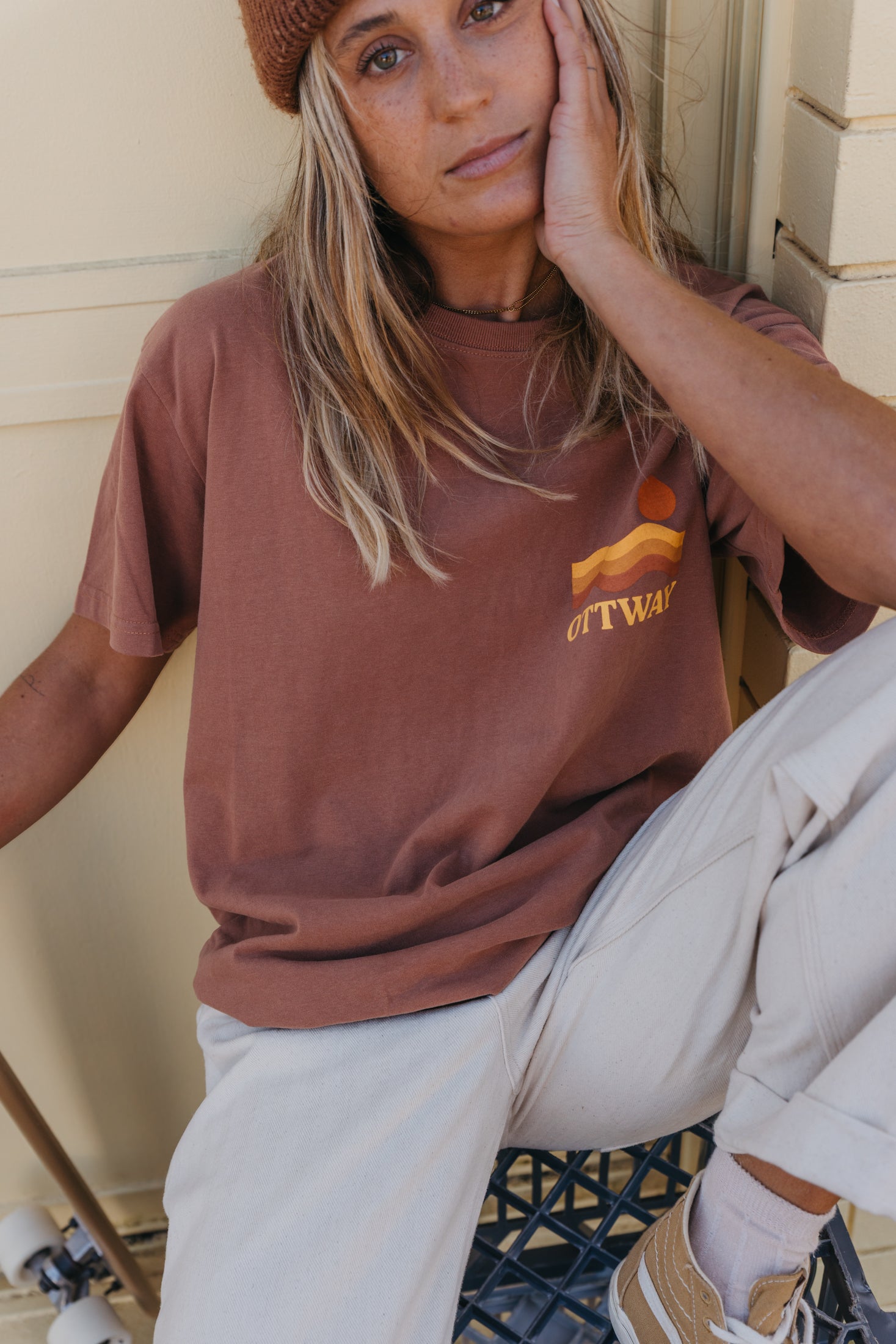 Basecamp Ottway Unisex T-shirt - Brown