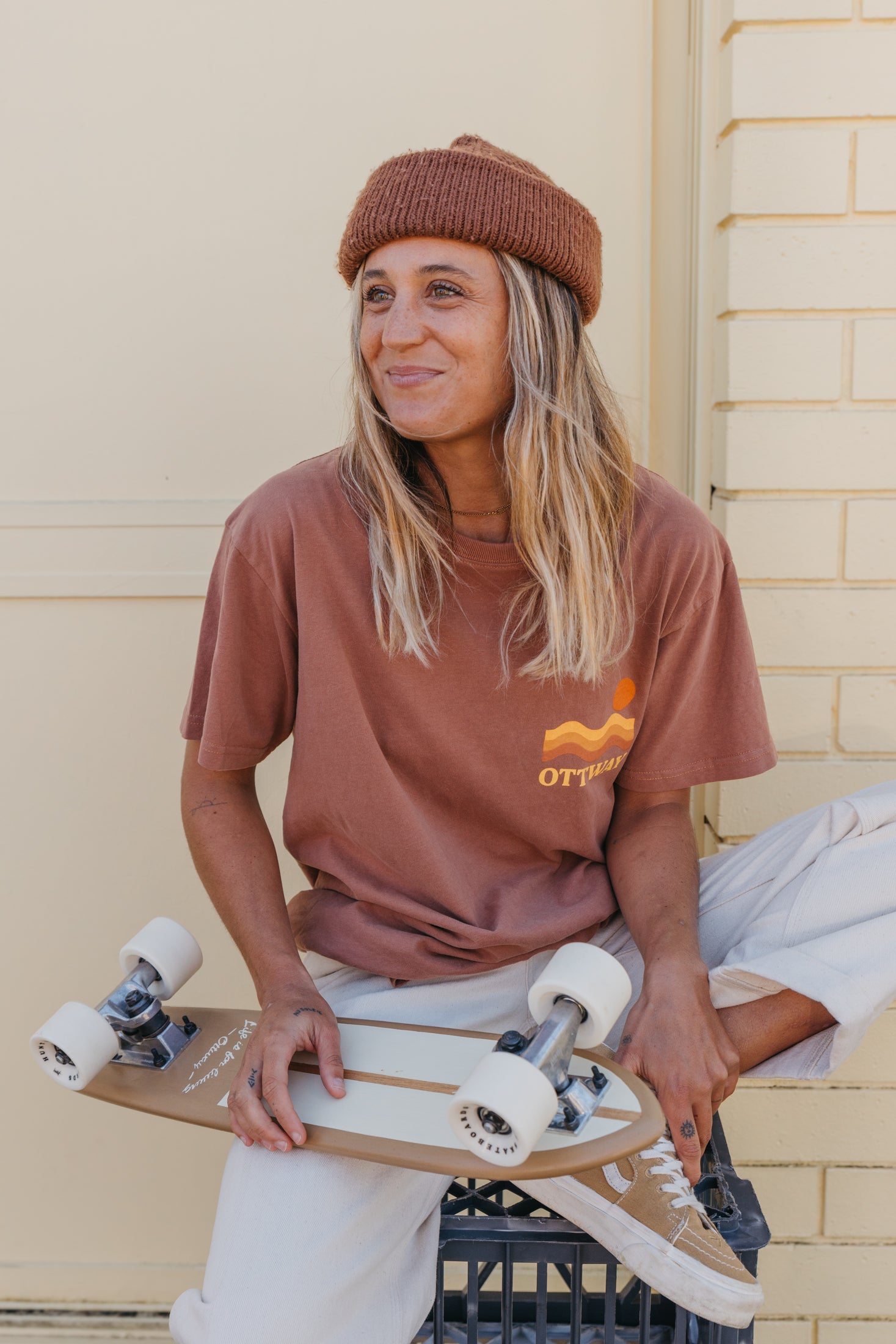 Basecamp Ottway Unisex T-shirt - Brown