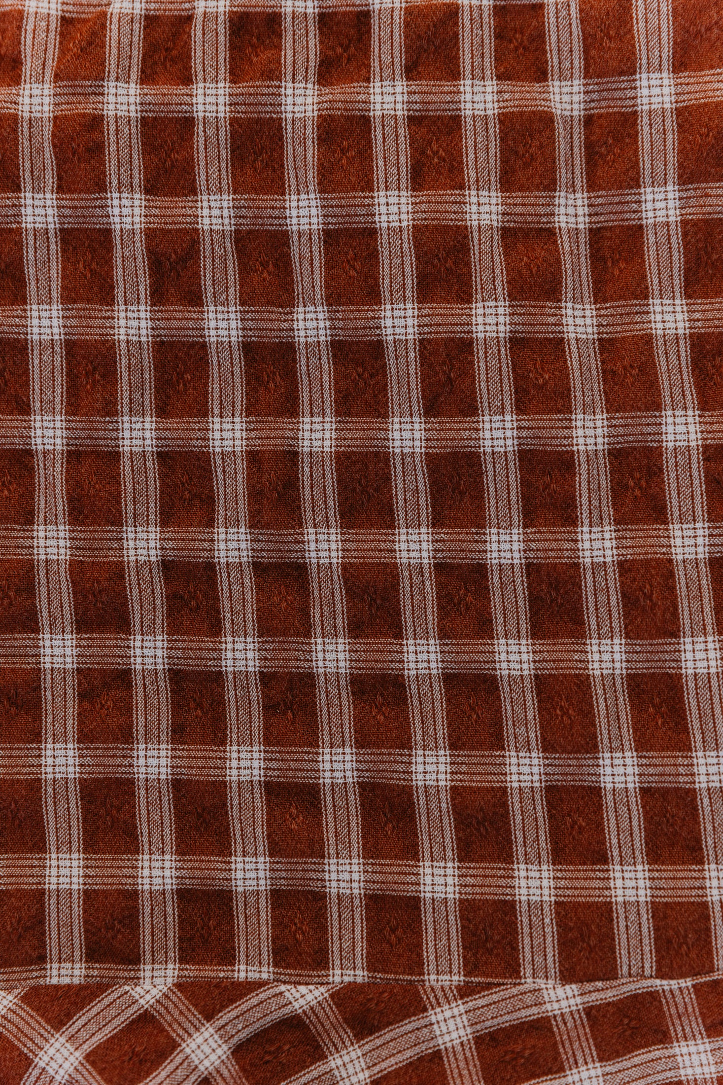 Dusty Wine - Plaid Burgundy Mini Skirt