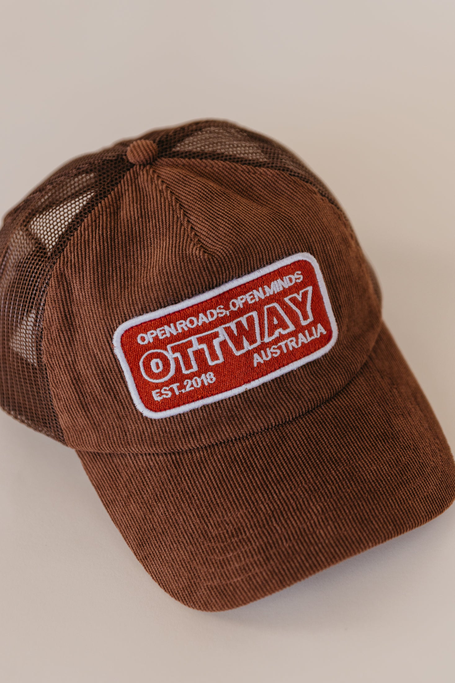The Outpost Trucker Cap - Dark Brown