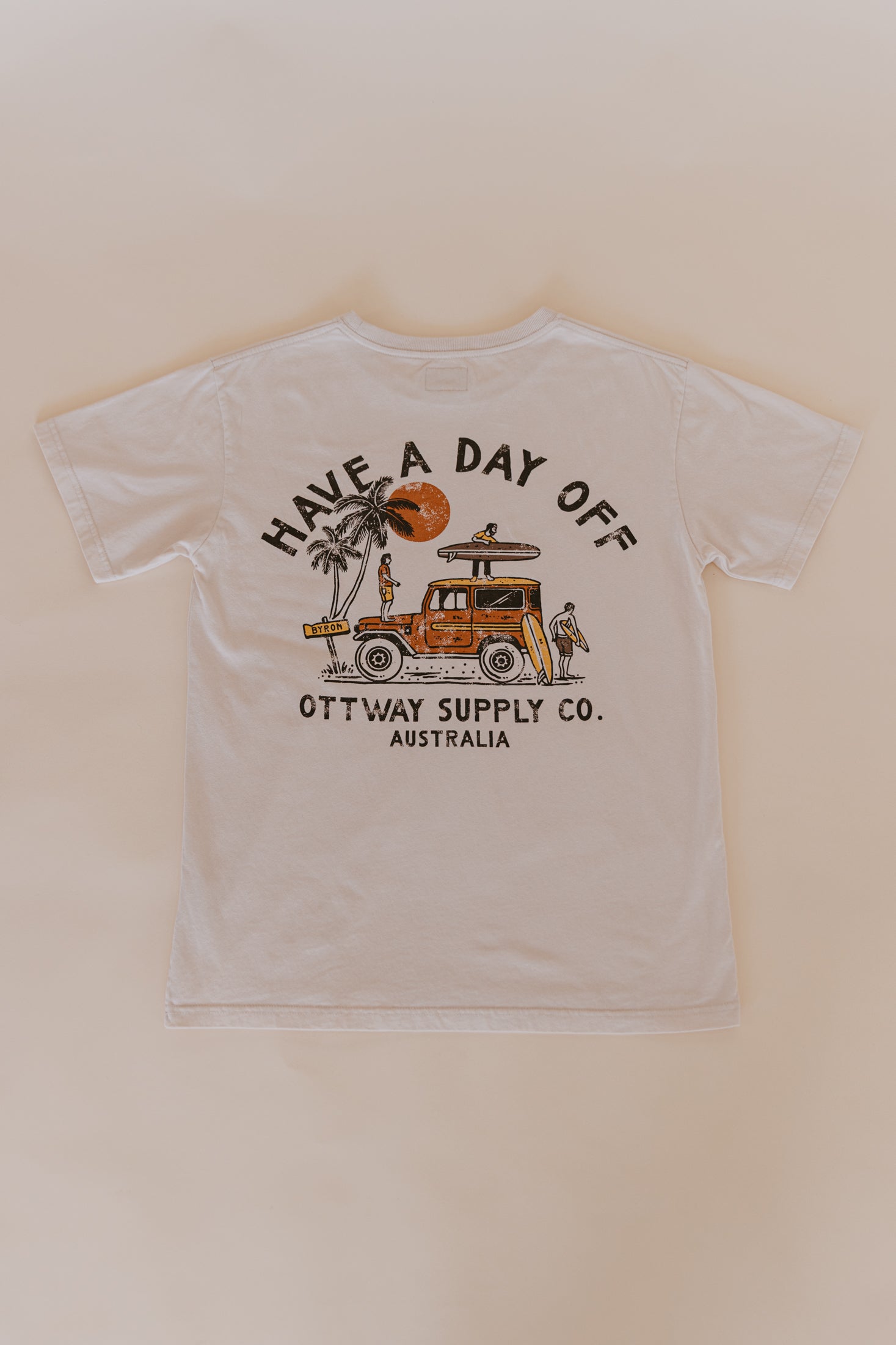 Have a Day Off T-Shirt - Beige