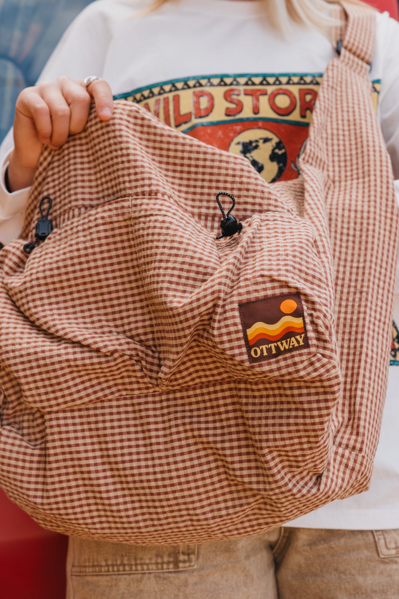 Trail Crossbody Cotton Bag