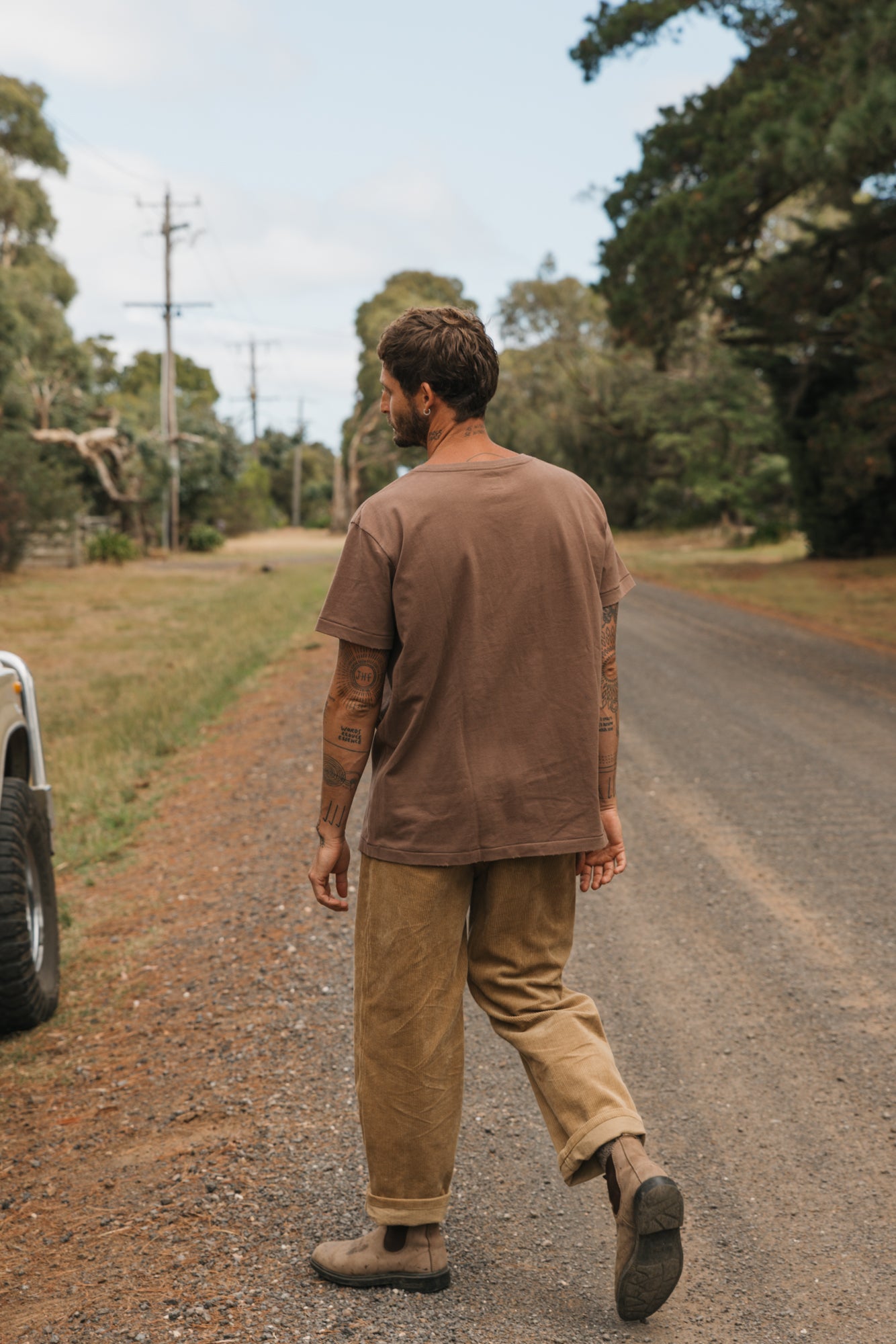 Growing Young T-Shirt - Brown