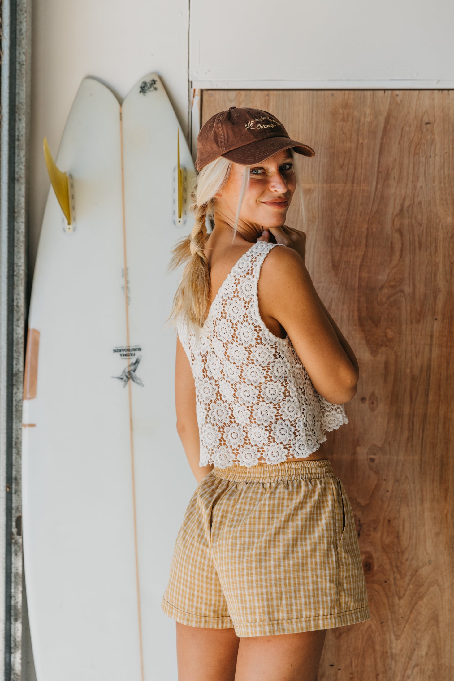 Living Cap - Washed Brown
