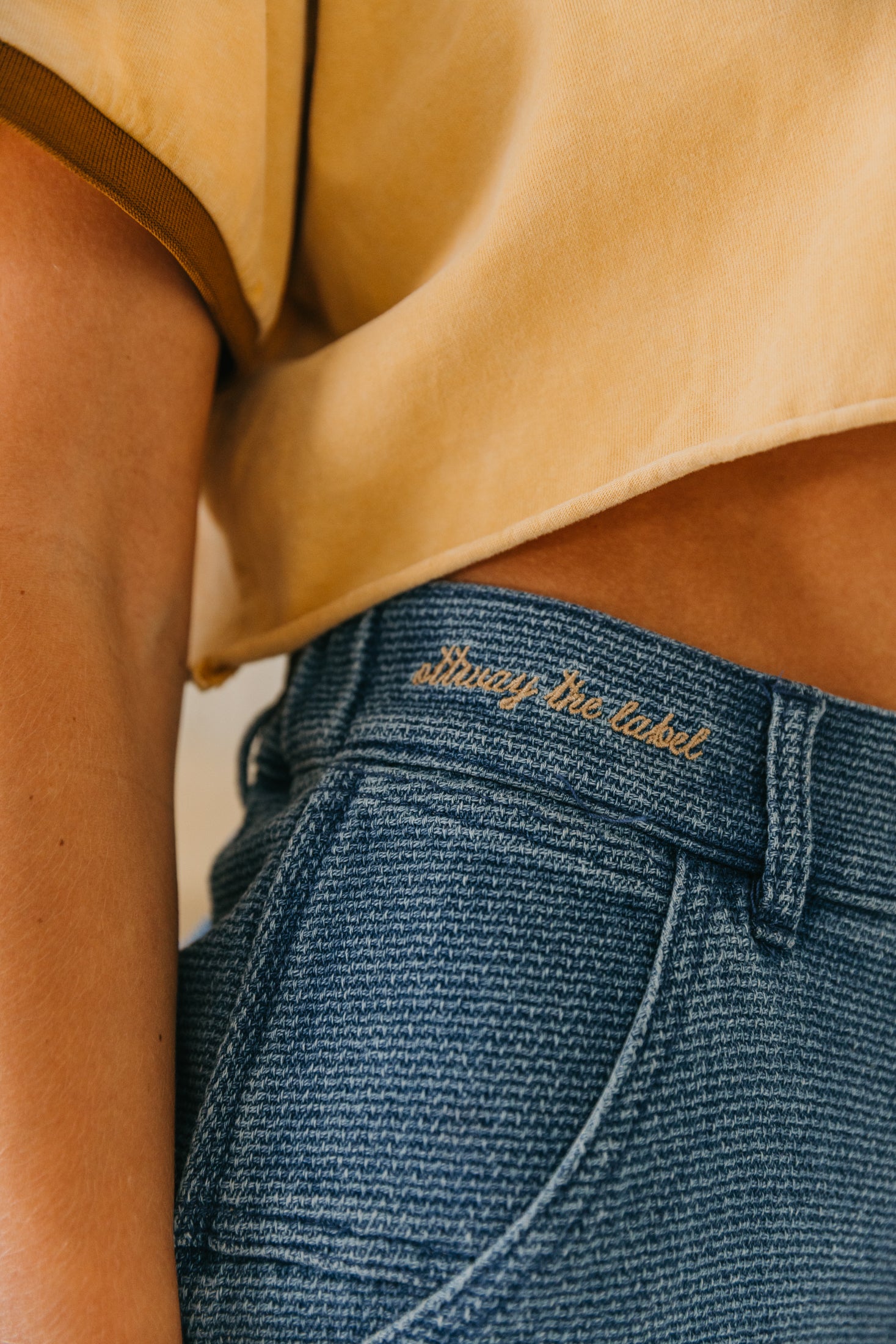 OTTWAY's® Textured Baggy Unisex Denim Shorts