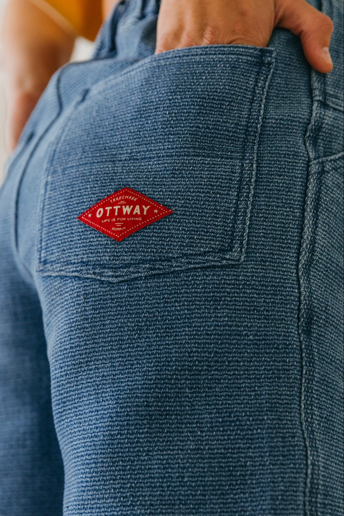 OTTWAY's® Textured Baggy Unisex Denim Shorts