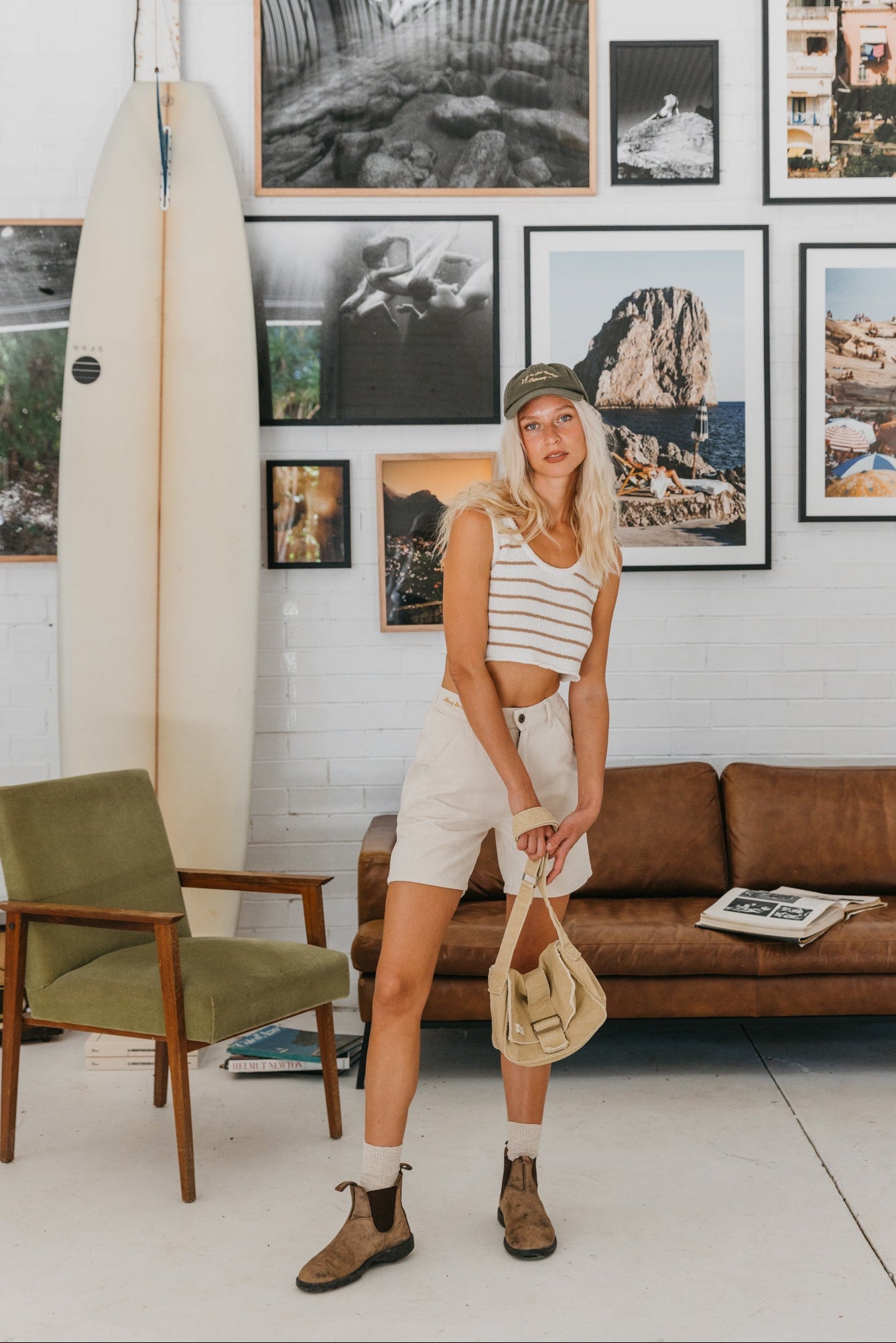 Ben Roy Baggy Unisex Shorts - Oat