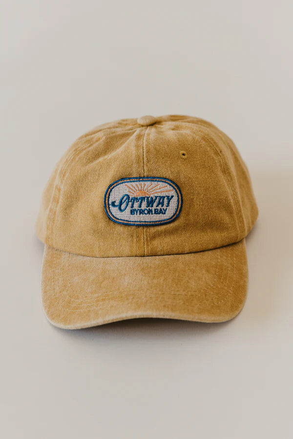 Byron Mustard Cap - Kids