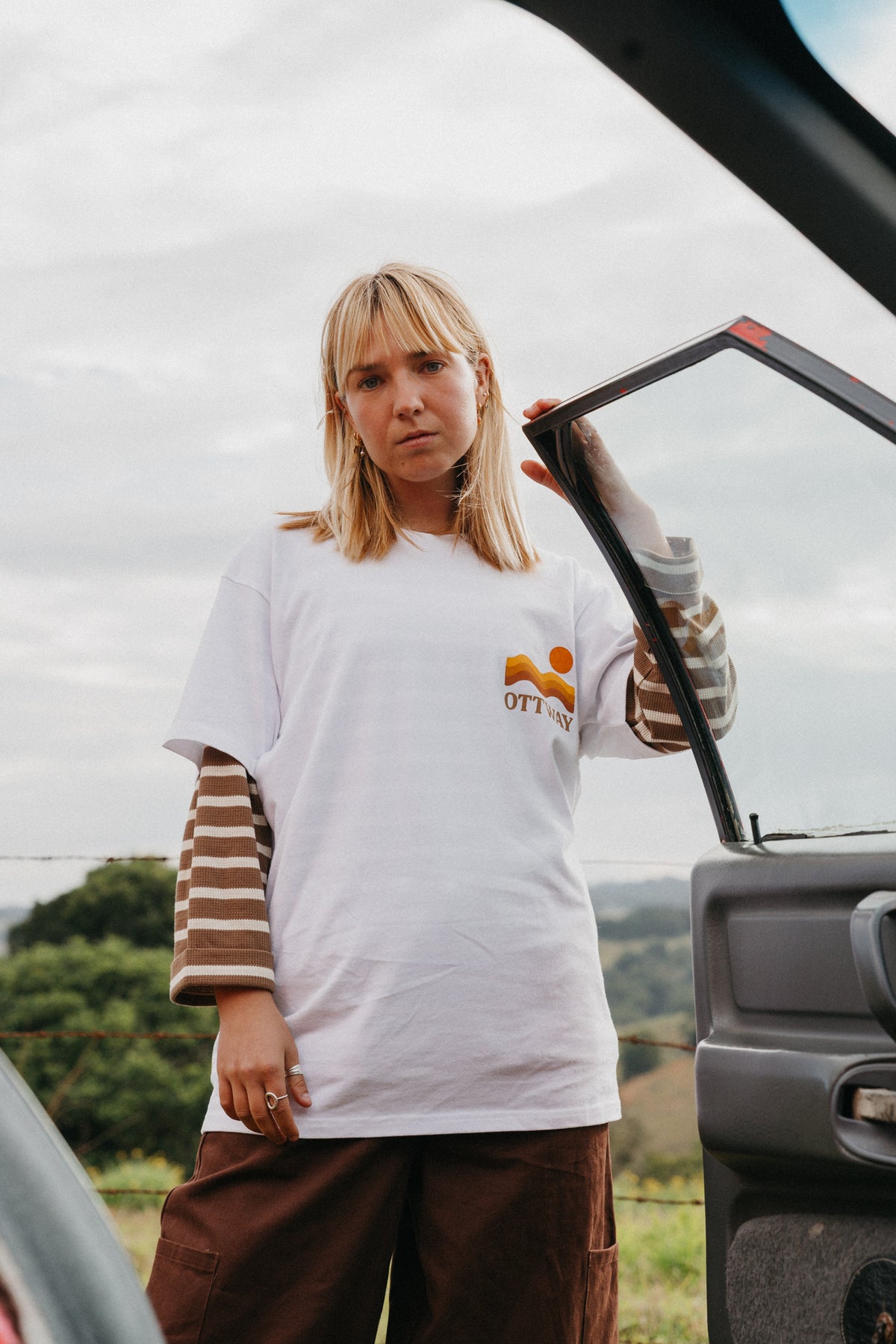Basecamp Ottway Unisex T-shirt - White