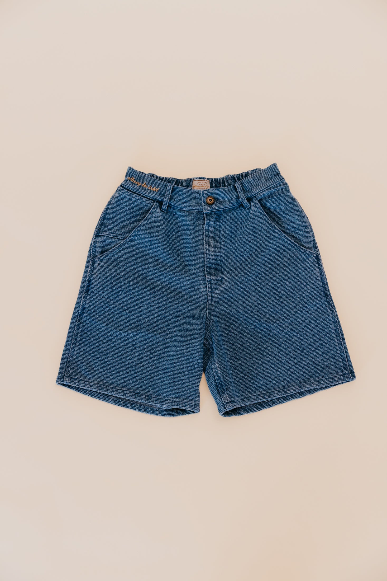 OTTWAY's® Textured Baggy Unisex Denim Shorts