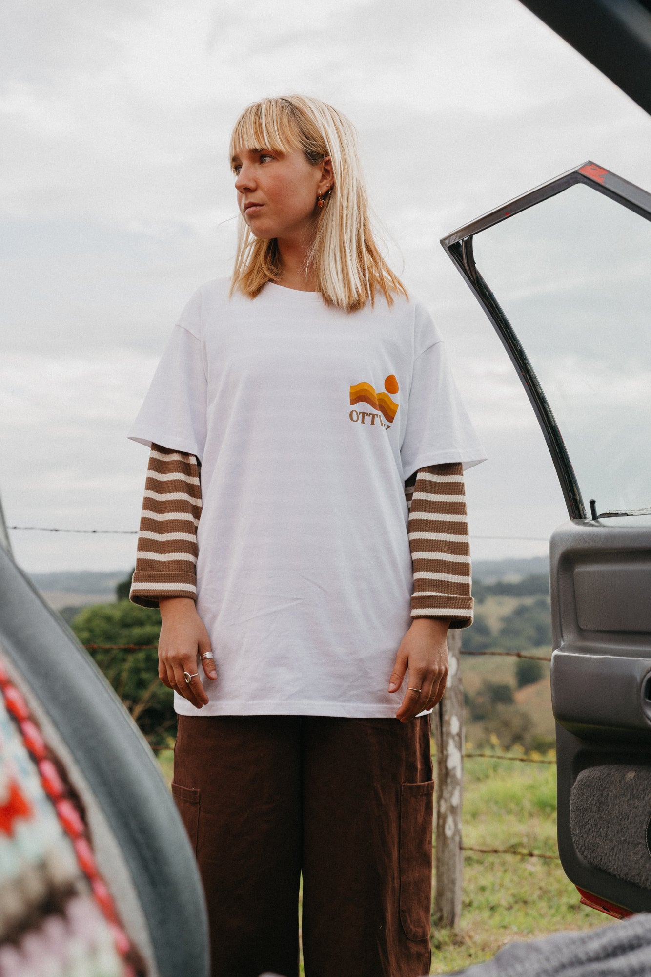 Basecamp Ottway Unisex T-shirt - White