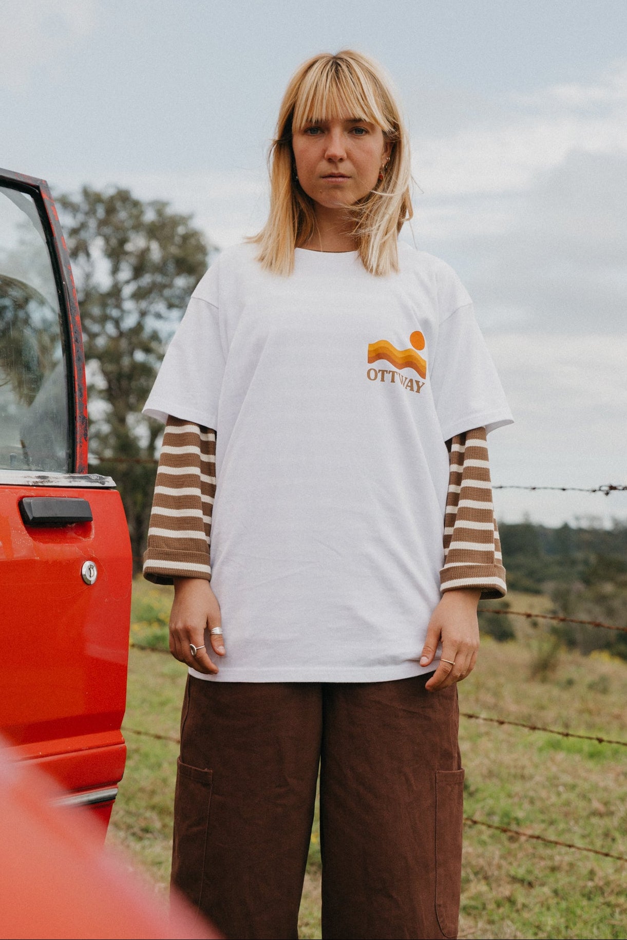Basecamp Ottway Unisex T-shirt - White