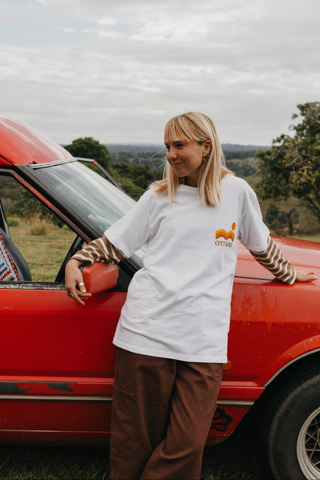 Basecamp Ottway Unisex T-shirt - White