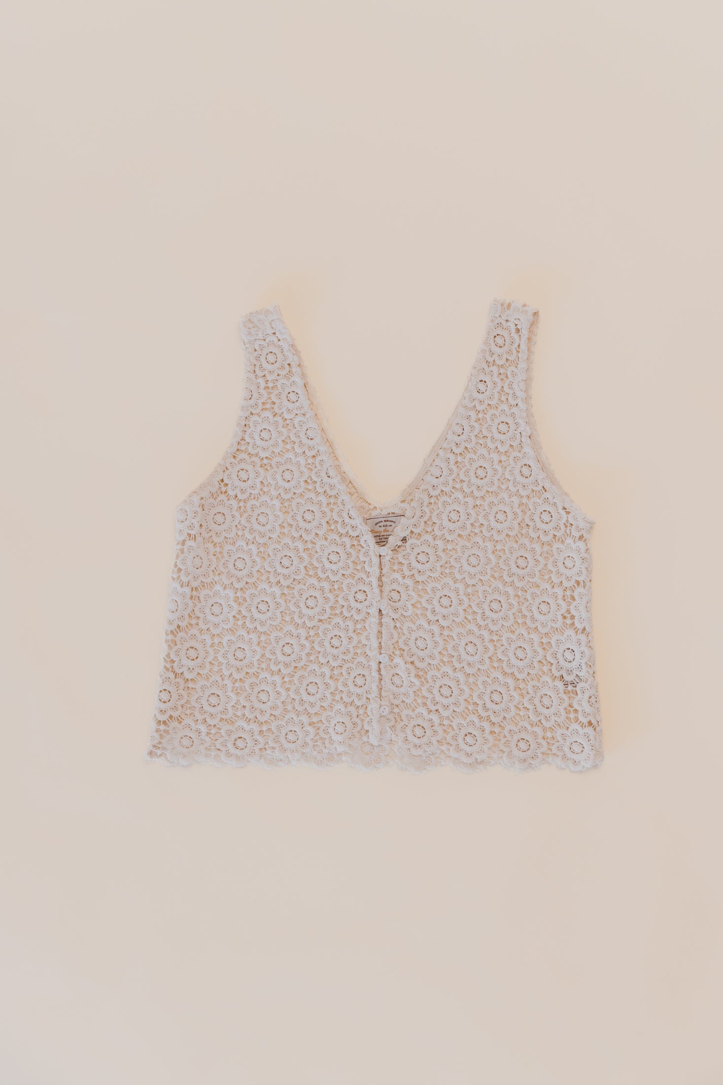 Bloom - Embroidered Button-Front Top