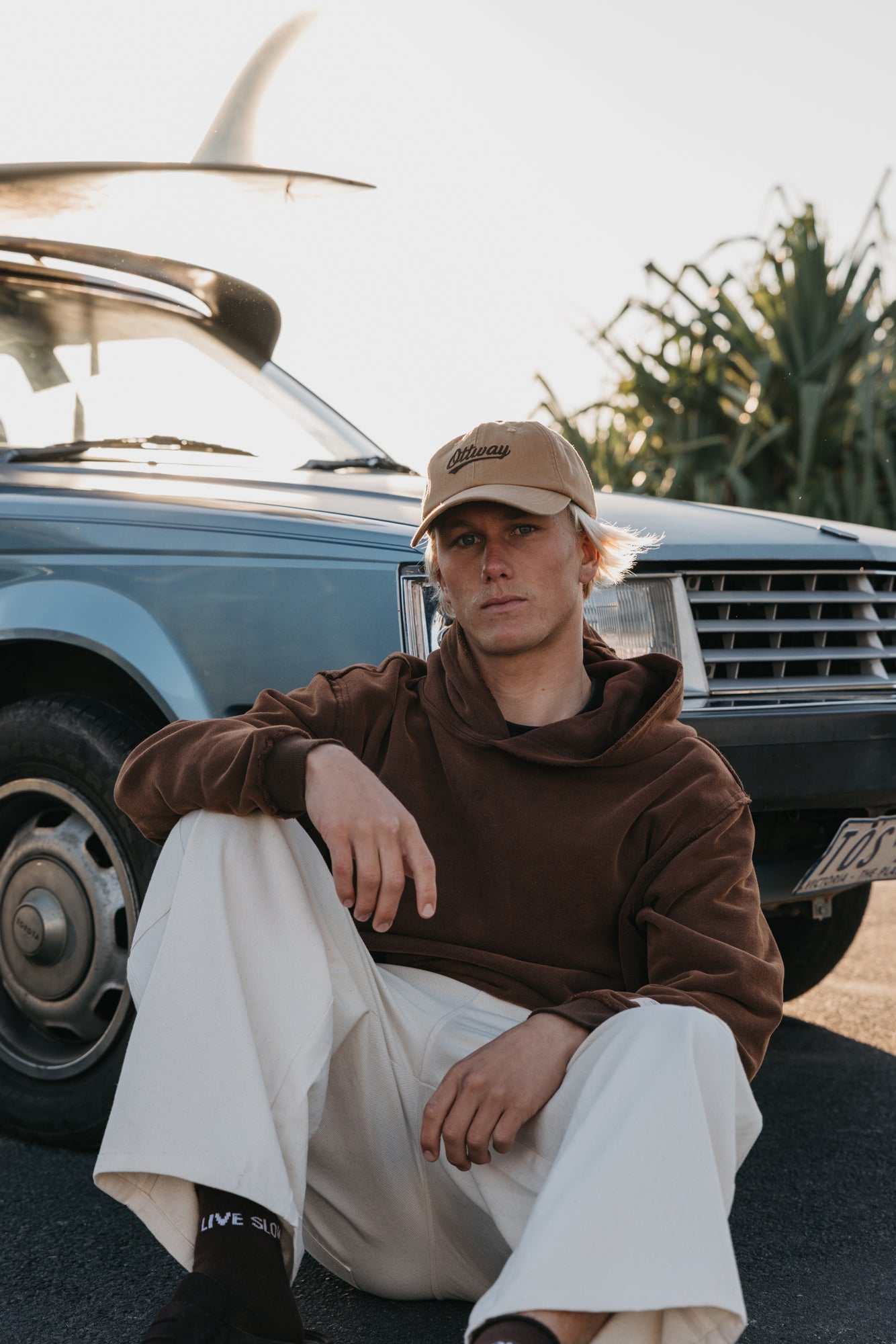 Ottway Locals Brand Cap - Light Brown