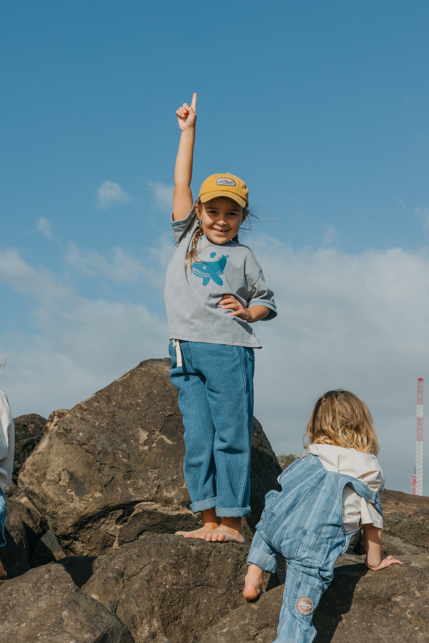 Byron Mustard Cap - Kids