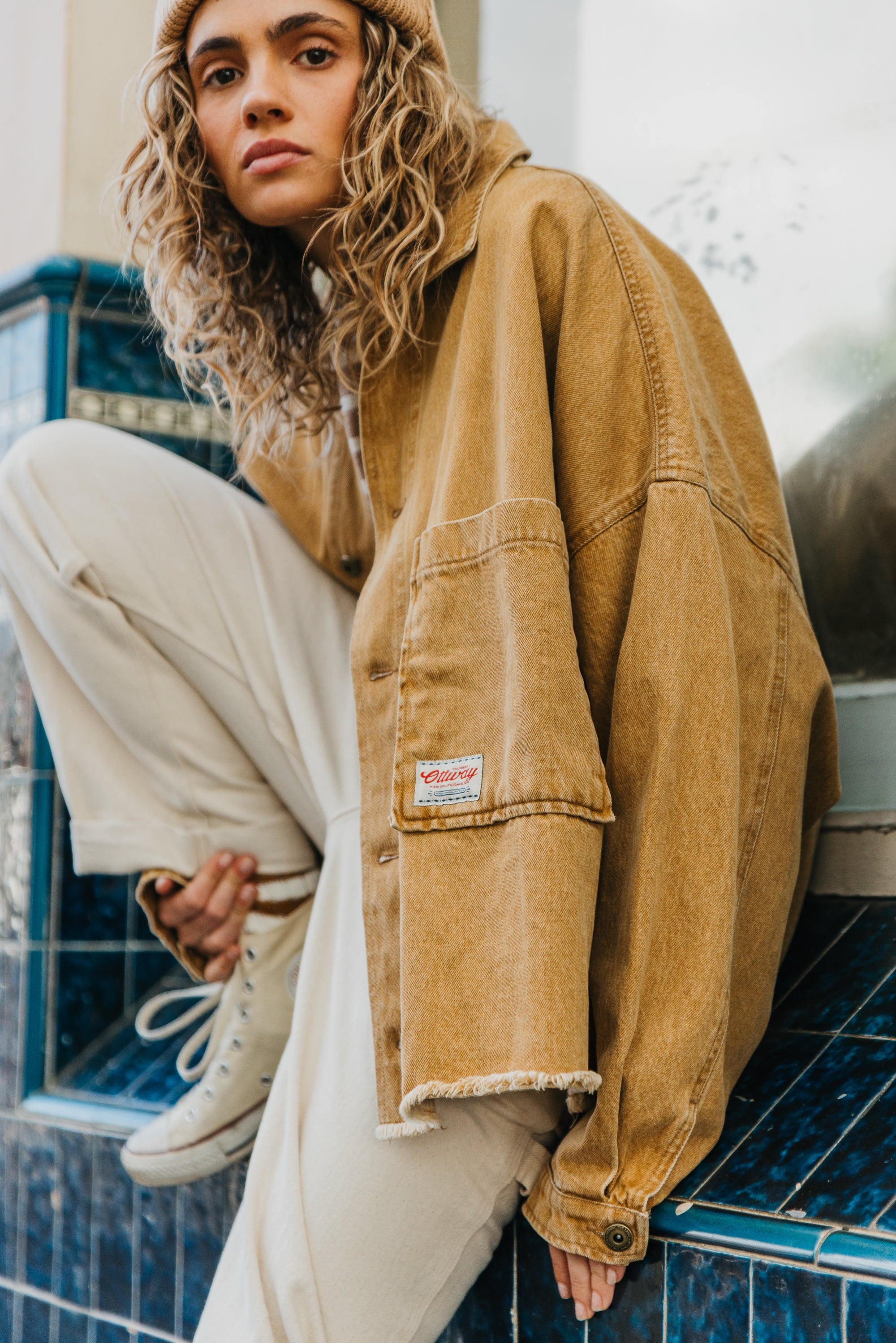 WASTE TWICE オイルドジャケット WASTE TWICE CRUST REMAKE OVERDYED M-65 MILITARY JACKET – Linco
