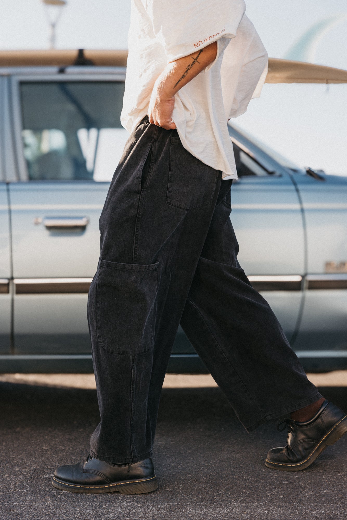Chef Ottway Pants - Washed Black